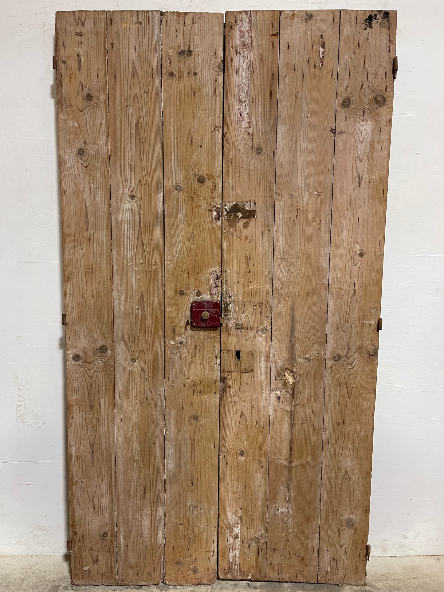 Antique  French Panel Door with Carving  (80x43.5) K004