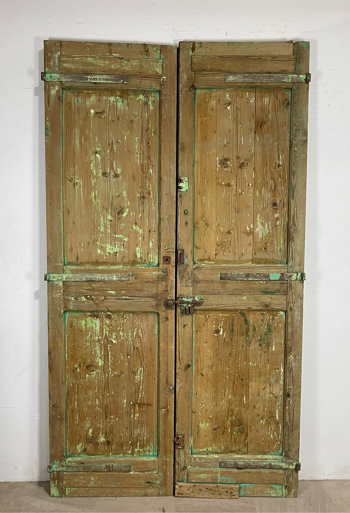 Antique French panel doors with Carvings (102 x 52.75) P39