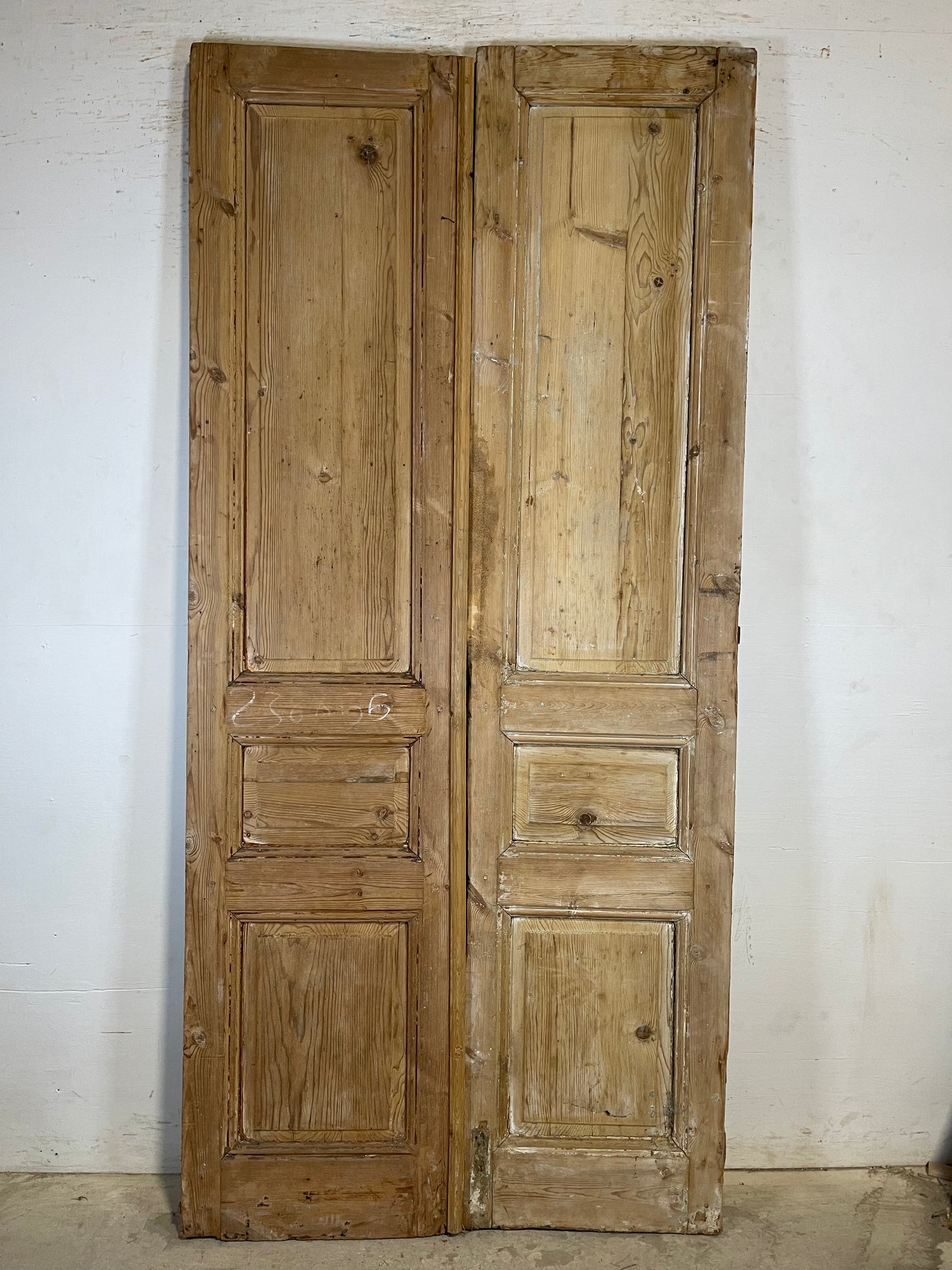 Antique French panel Doors (93.5x43.5) K706
