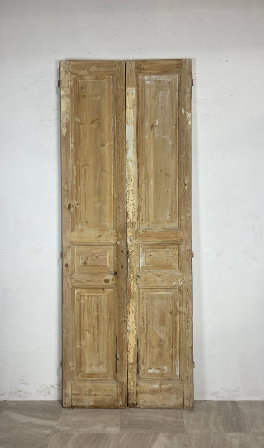 Antique French panel Doors (106.25 x 39.5) N060