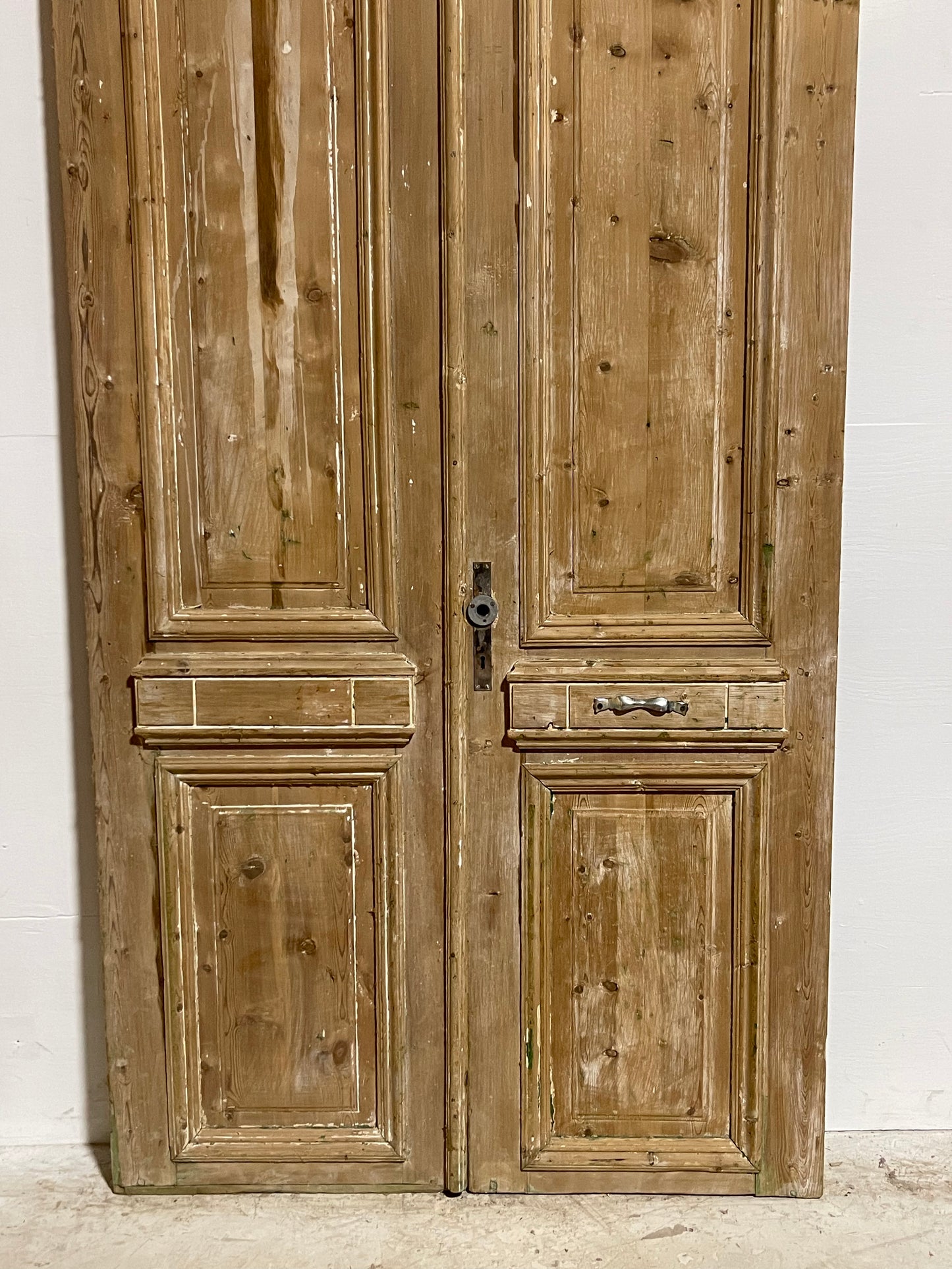 Antique French Panel Doors (93.75x45.25) J005