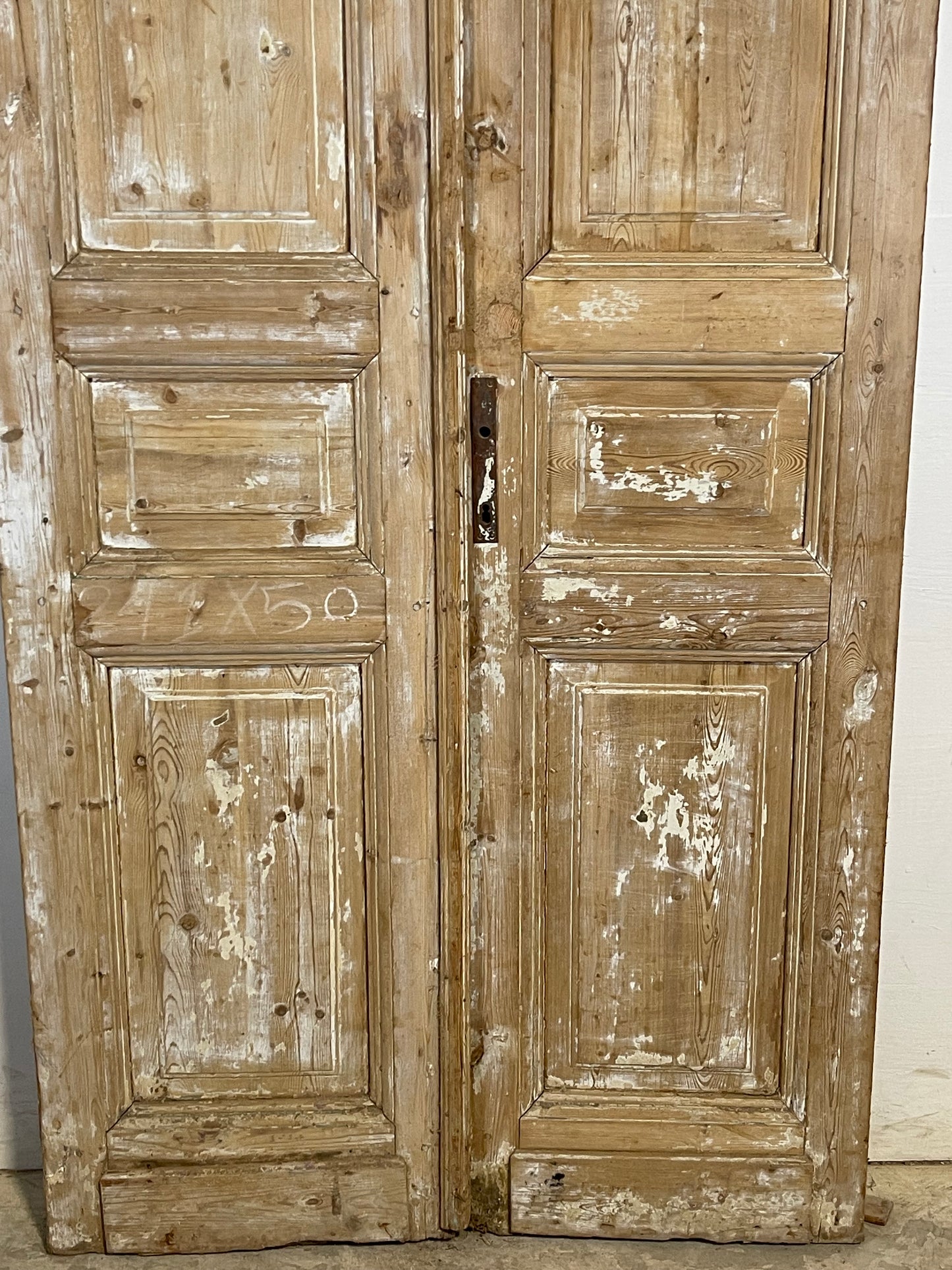 Antique French panel Doors (95.25x39.25) K735