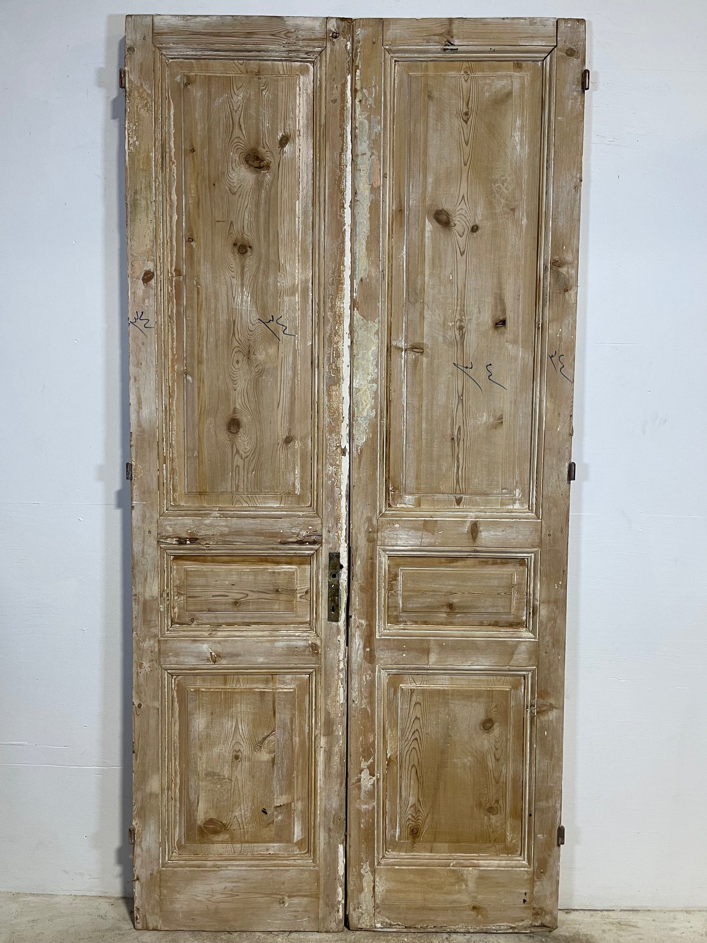 Antique French panel Doors (100.25x48) L294