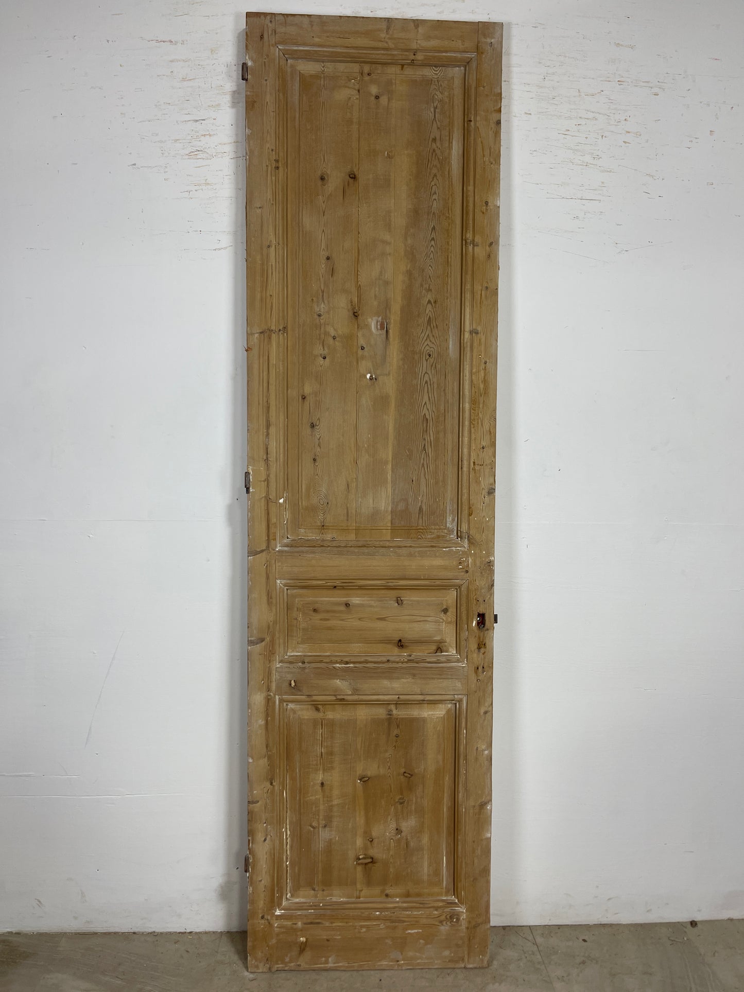 Antique French Panel Door (99.25 x 26) Single wood O225