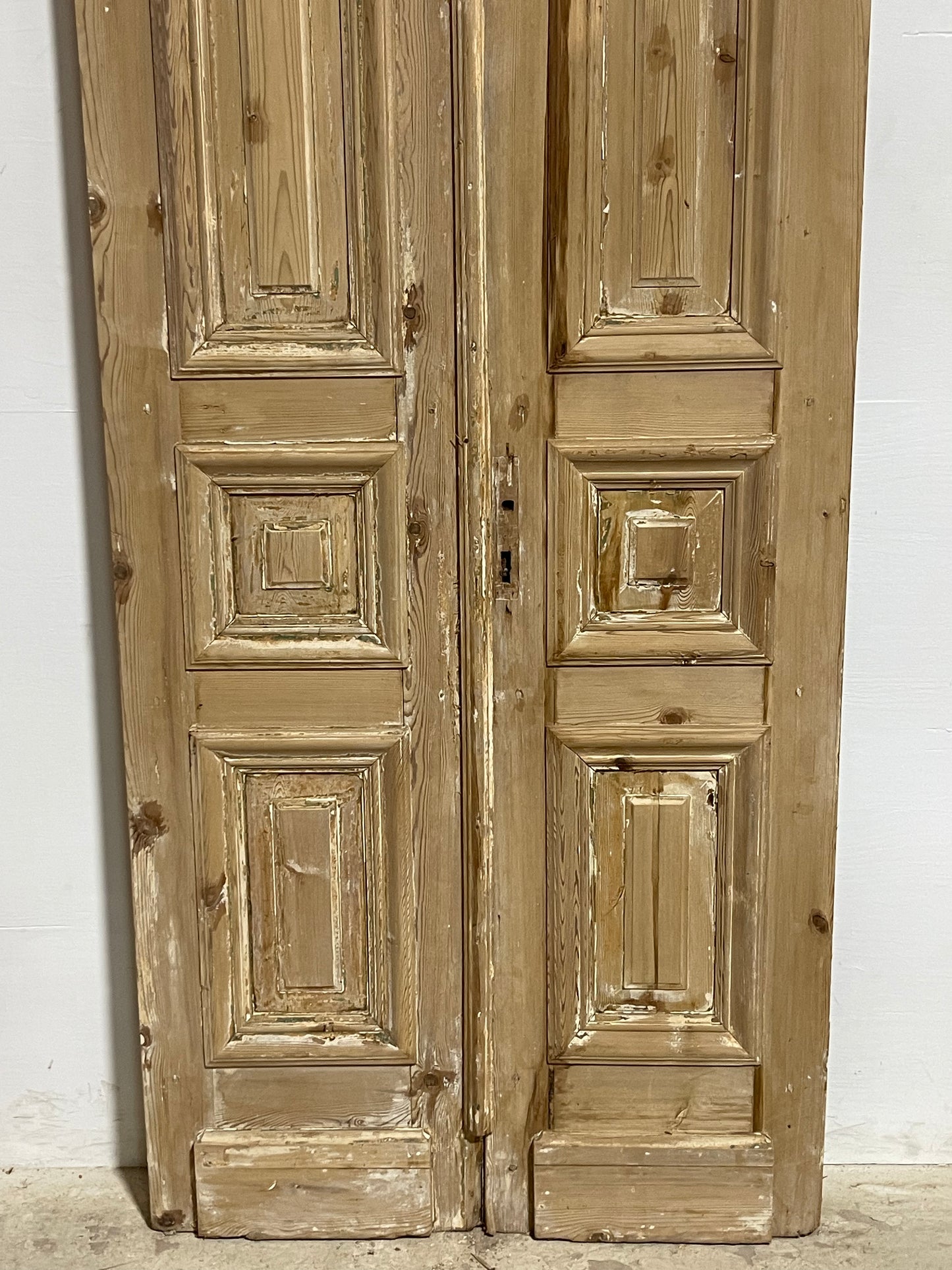 Antique French Panel Doors (116x39.75) J672A