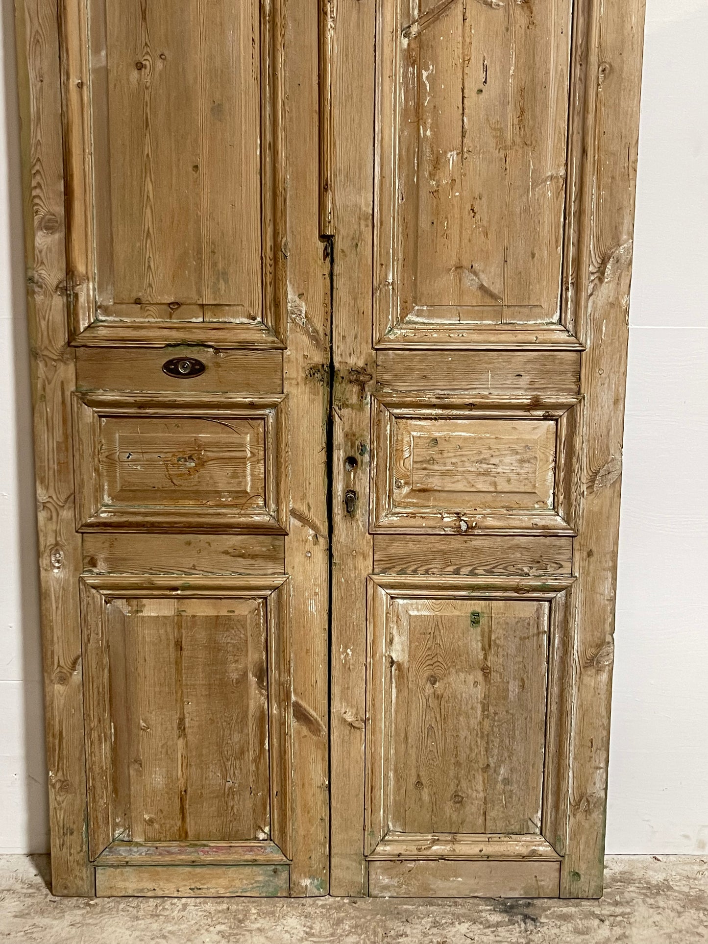 Antique French Panel Doors (106.25x47.55) J013