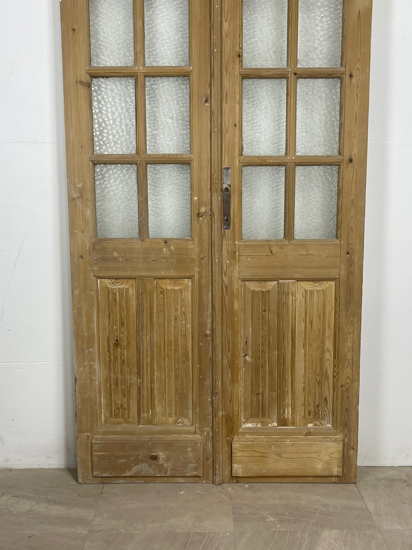 Antique French panel doors with Glass (93 x 40) O71