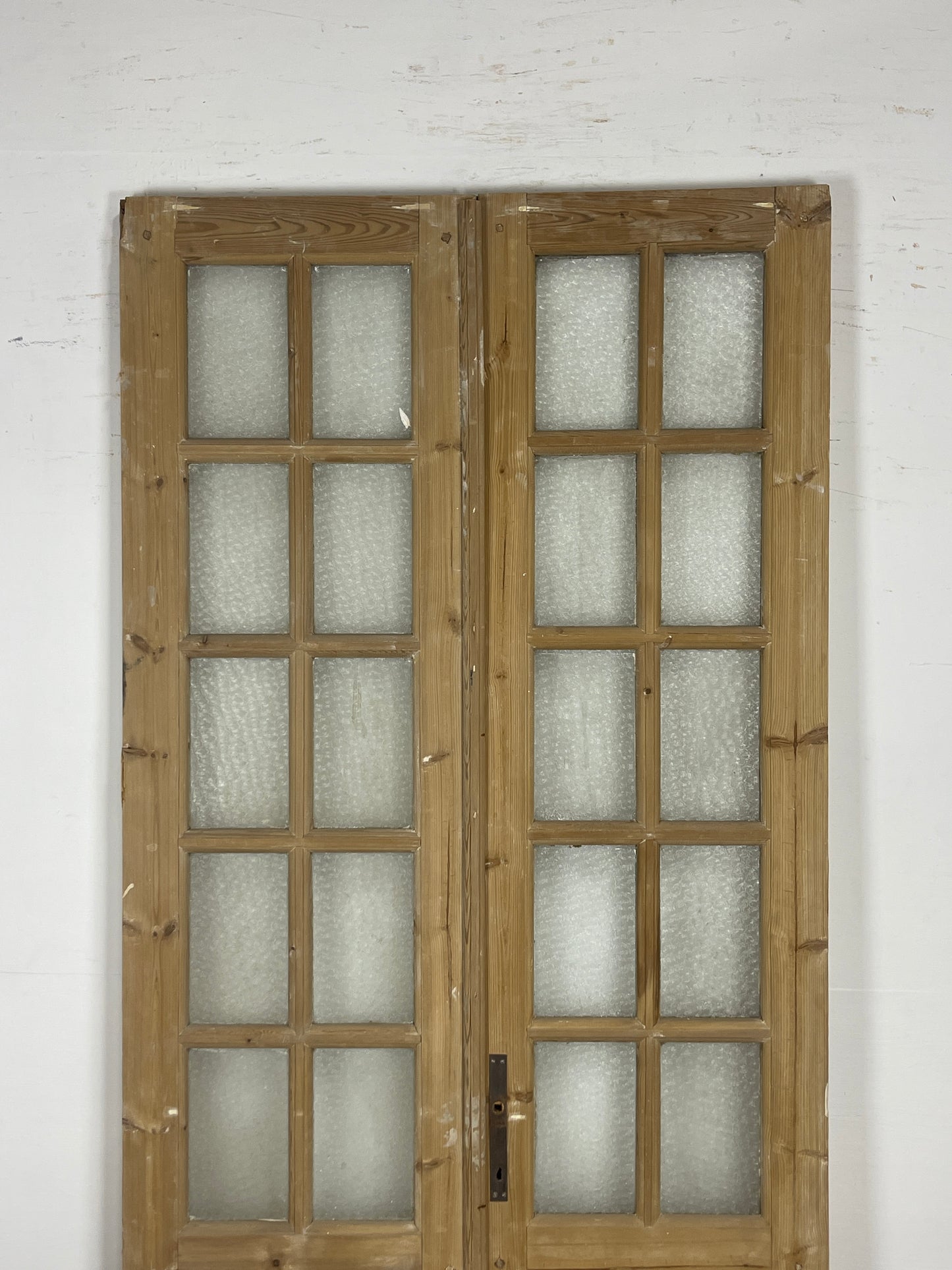 Antique French panel doors with Glass (93 x 40) O75