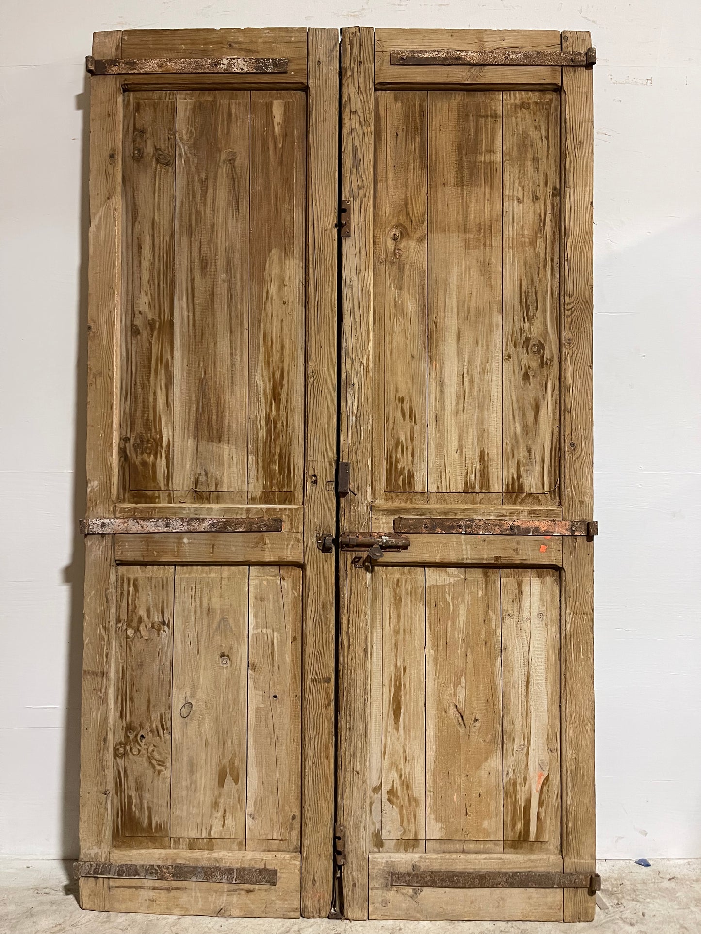 Antique French Panel Doors Carved (98x56.25)  J008