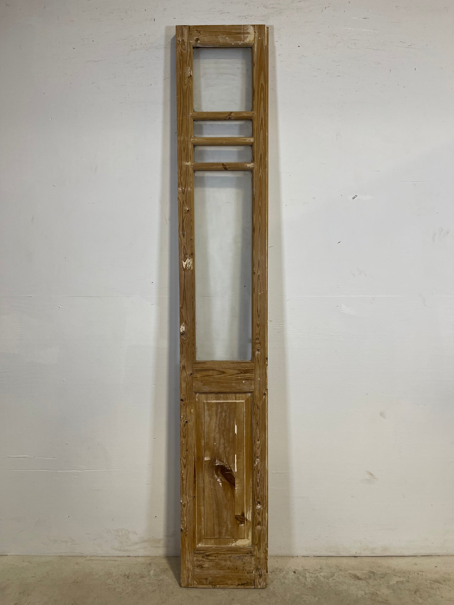 Antique French panel door (90.75x14.75) L370