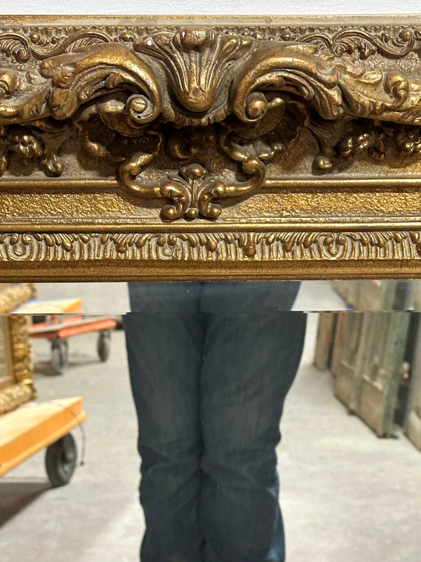 Gold Leaf Mirror (44x58) A127
