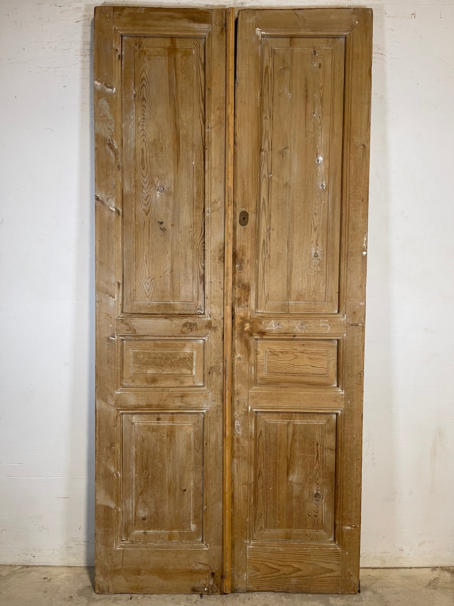 Antique French panel Doors (94.5x43.75) K710