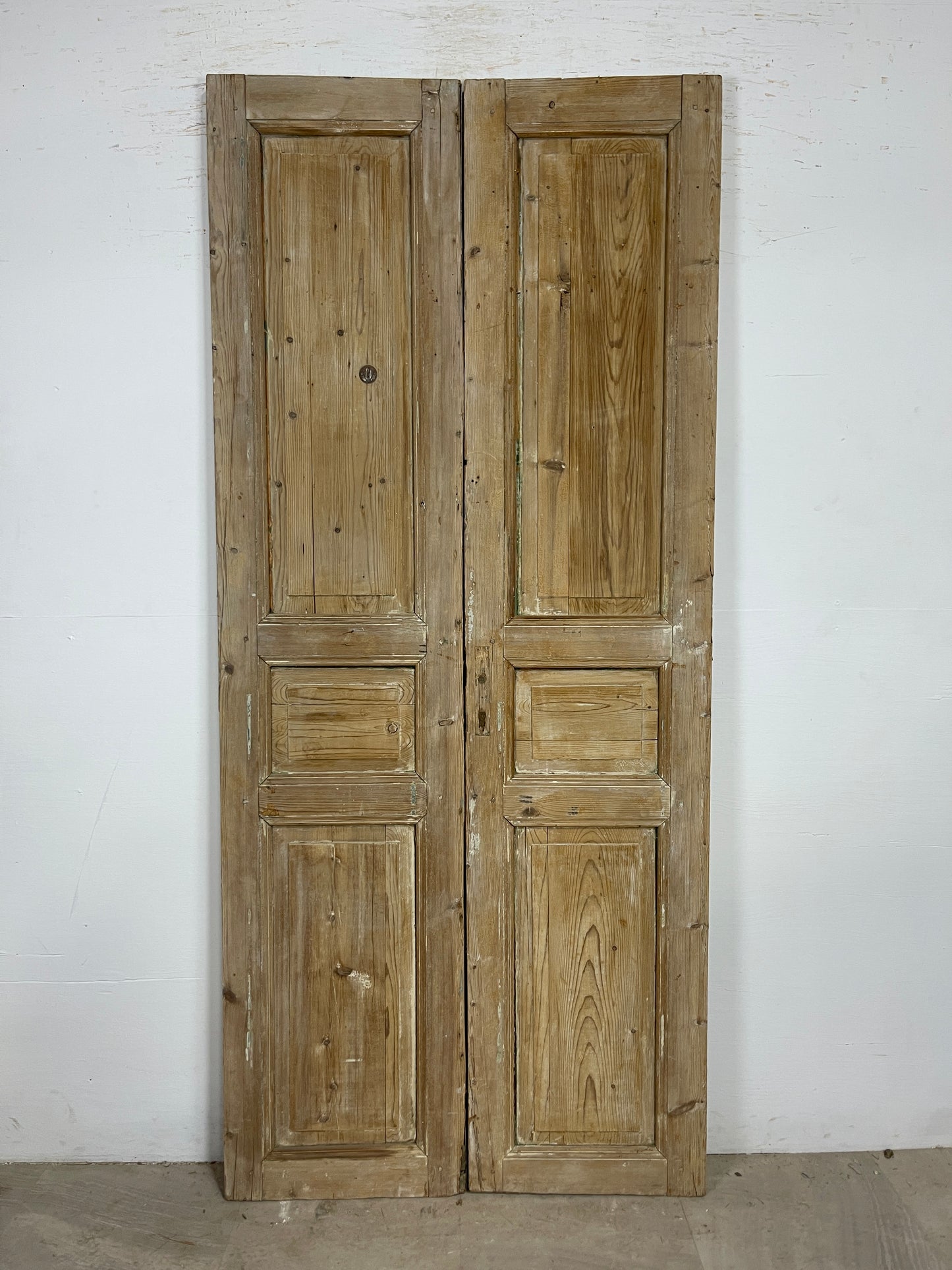 Antique French panel Doors (89.25x39.75) O216