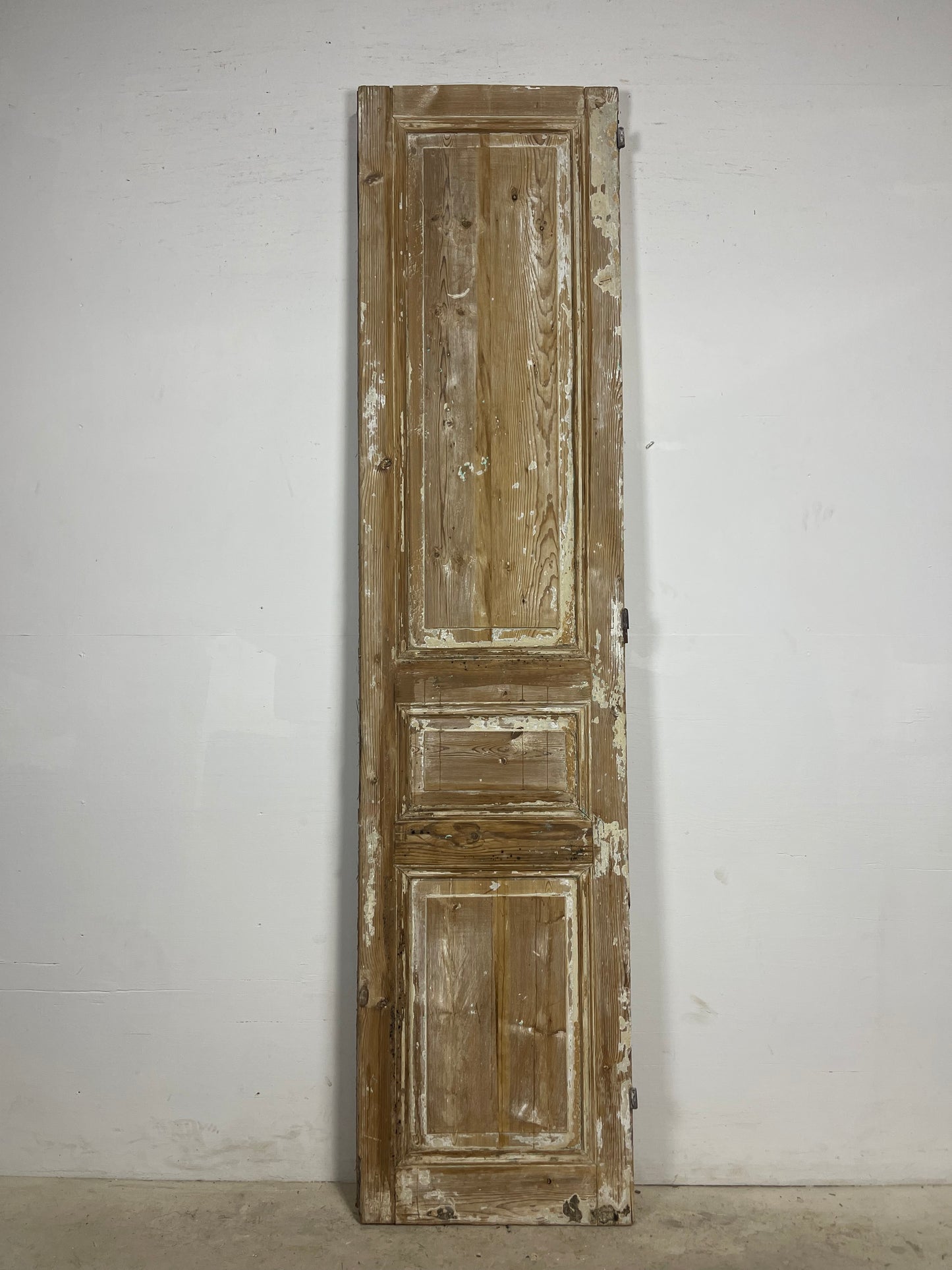 Antique French panel door (95x21.75) L373
