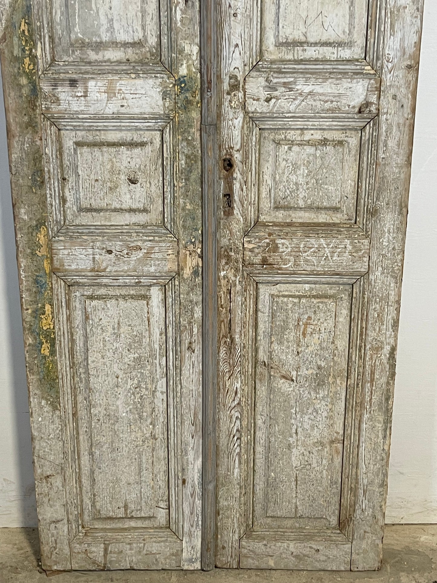 Antique French panel Doors (94x33.25) K635