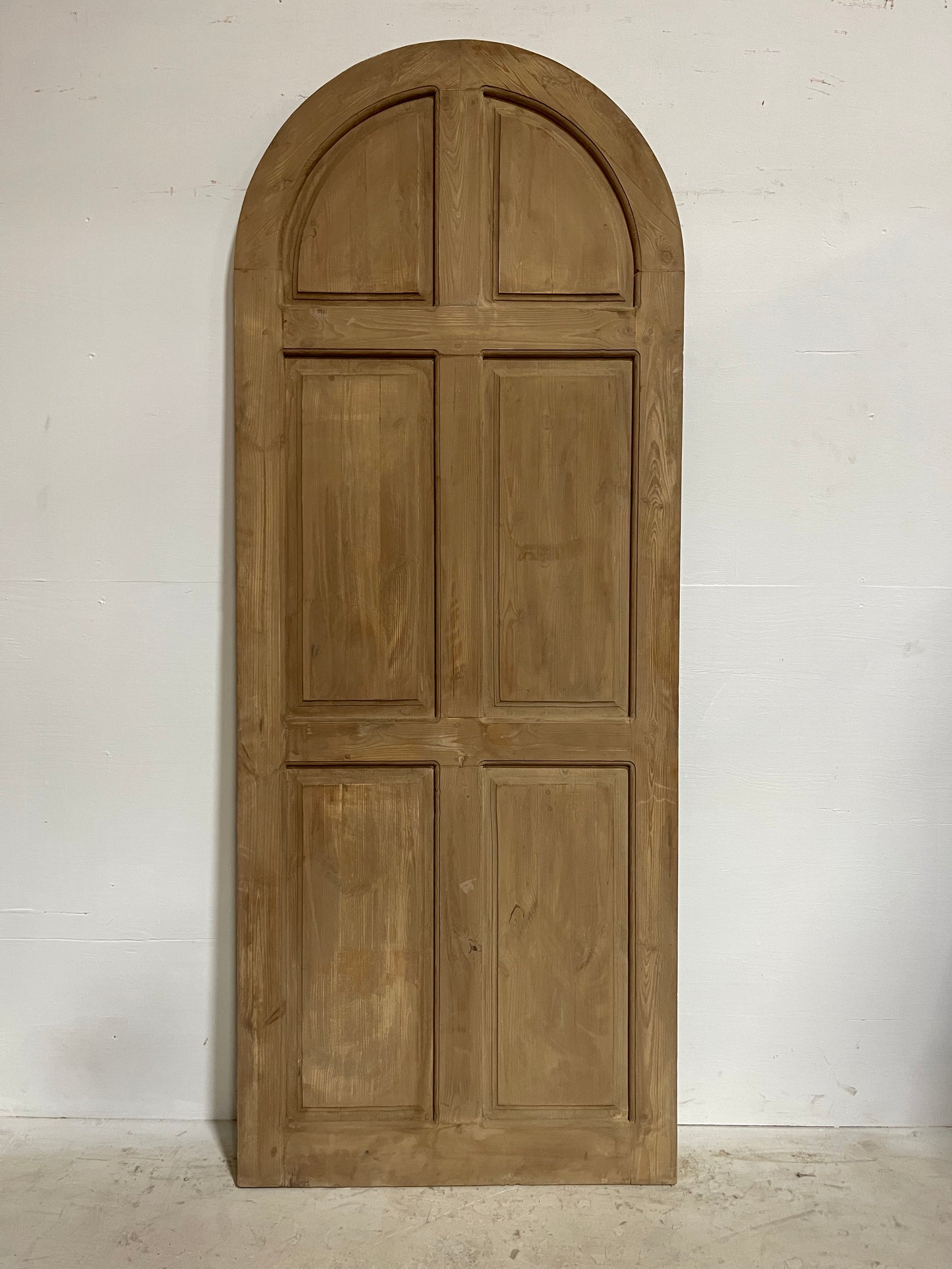 French Panel door arched (90x35.5) J604