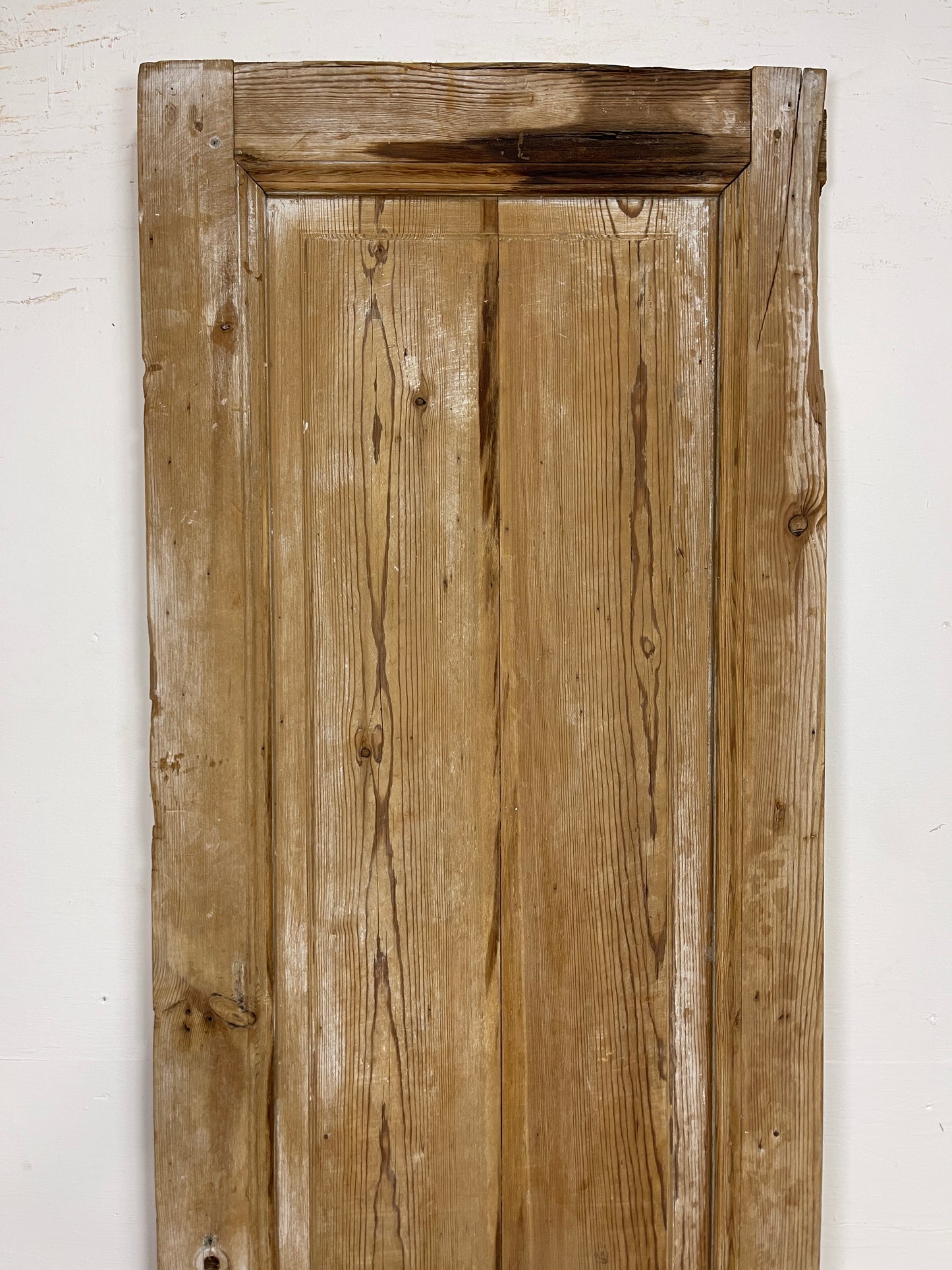 Antique French Panel Door (84 x 23.75) Single wood O235