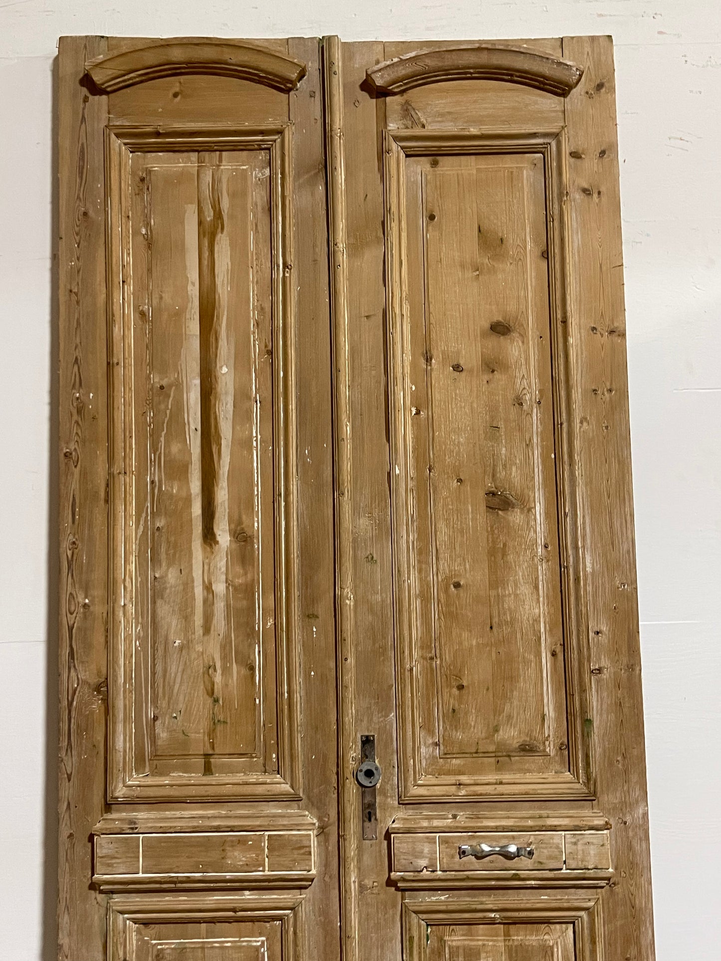 Antique French Panel Doors (93.75x45.25) J005