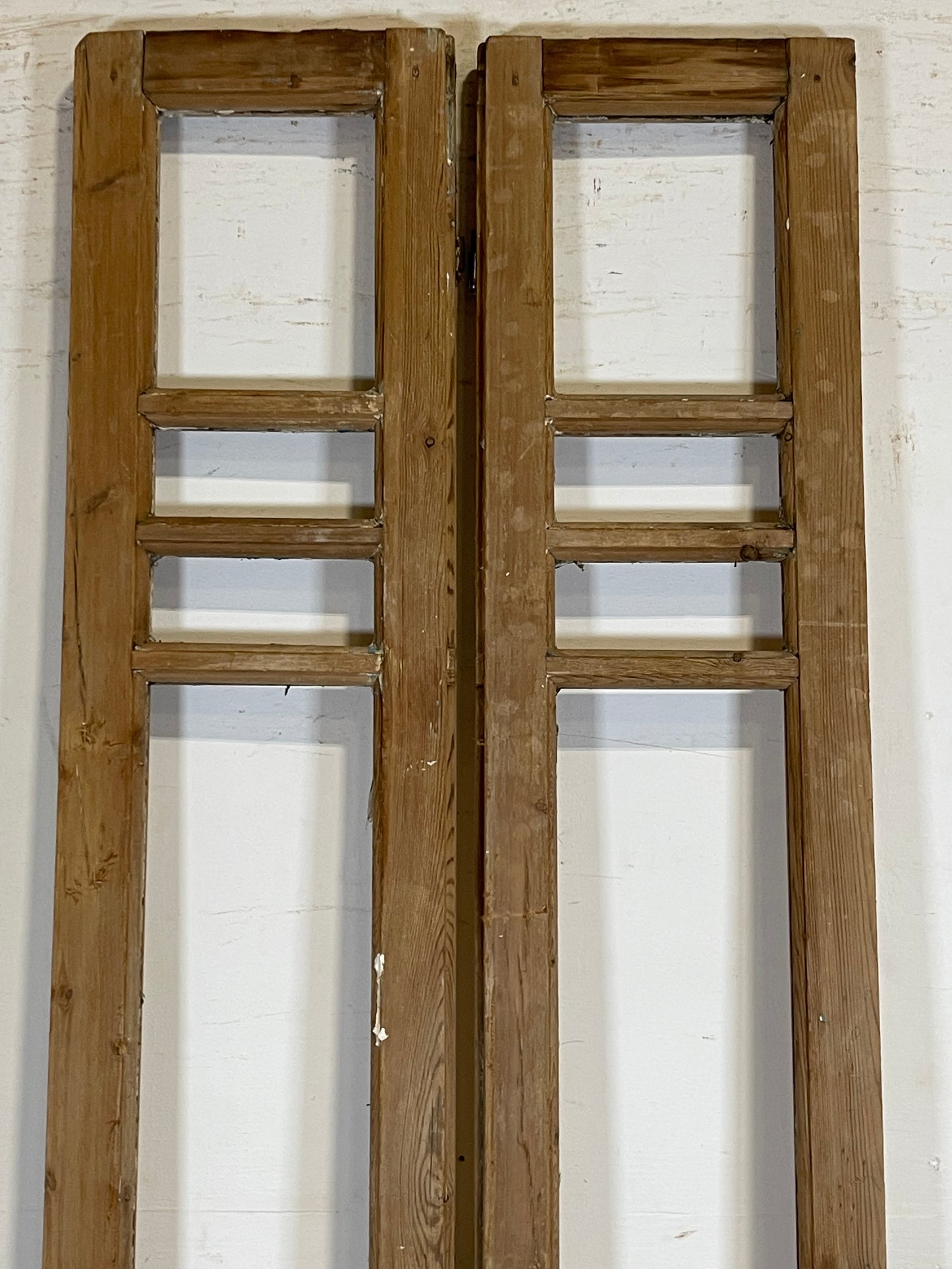 Antique French Panel Doors with glass (88.5x26) K325