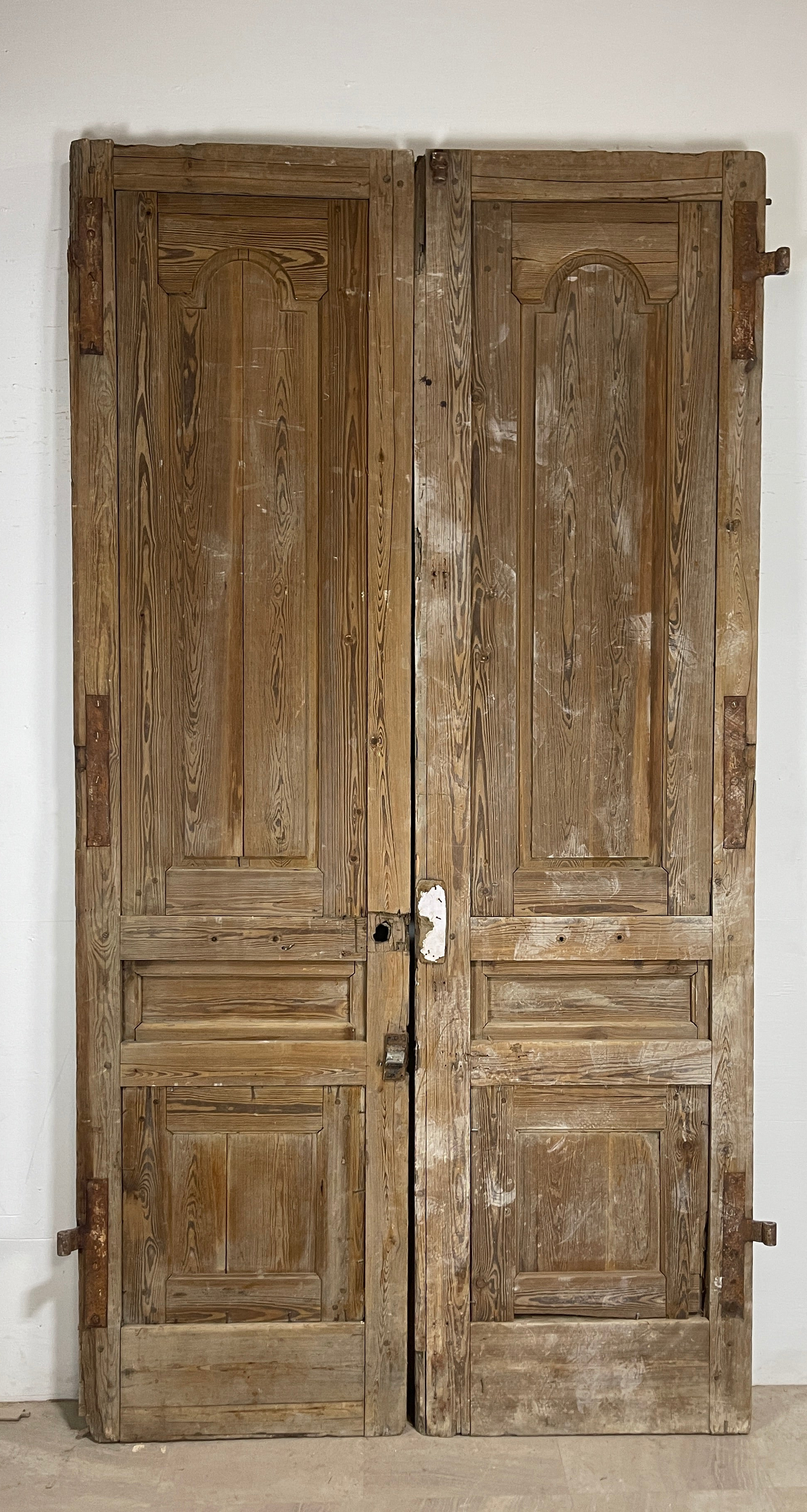 Antique French panel doors with Carvings (118 x 62.5) P47