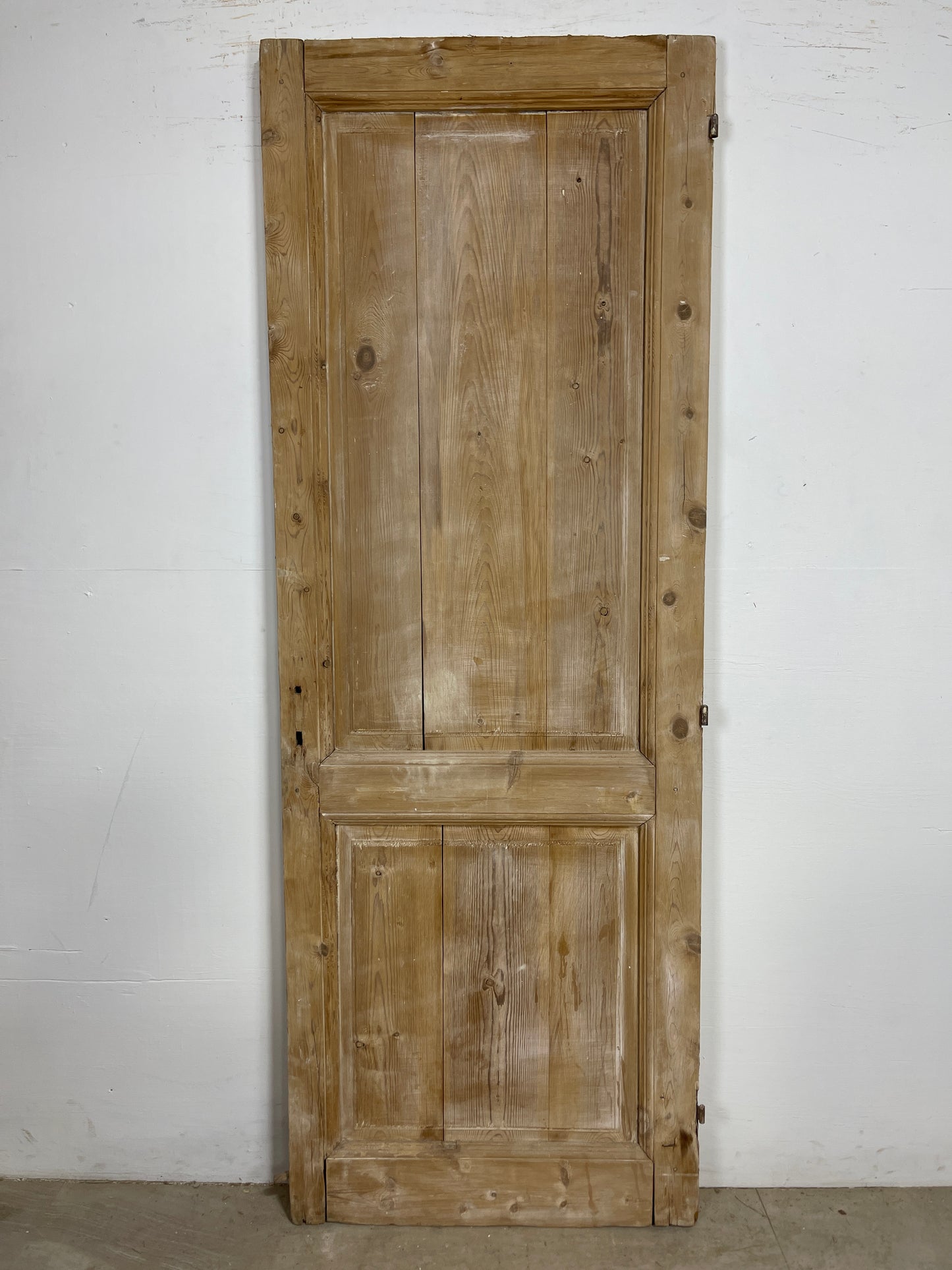 Antique French Panel Door (82.75x30) Single wood O233