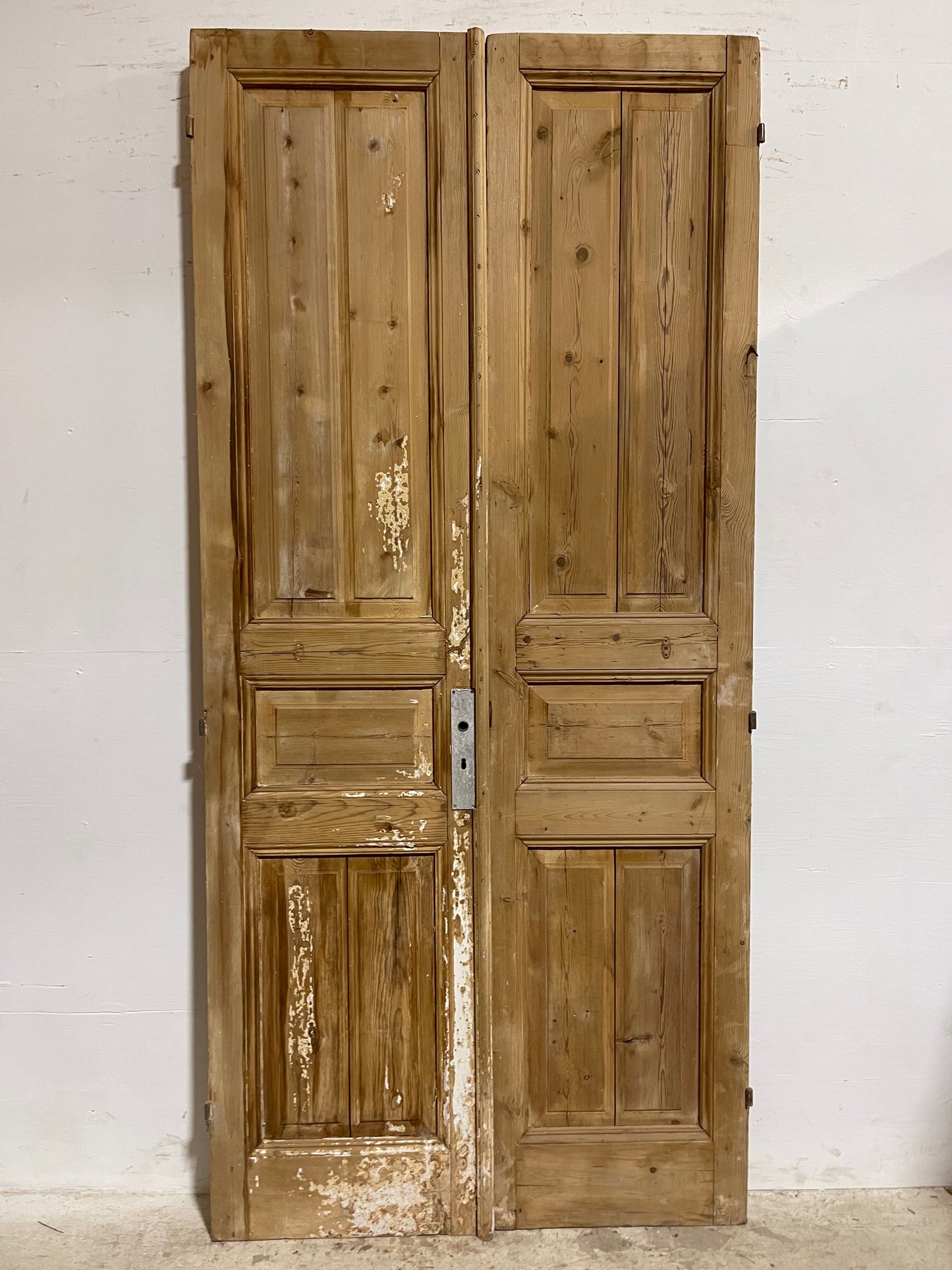 Antique French panel Doors (96.75x44.75) J622