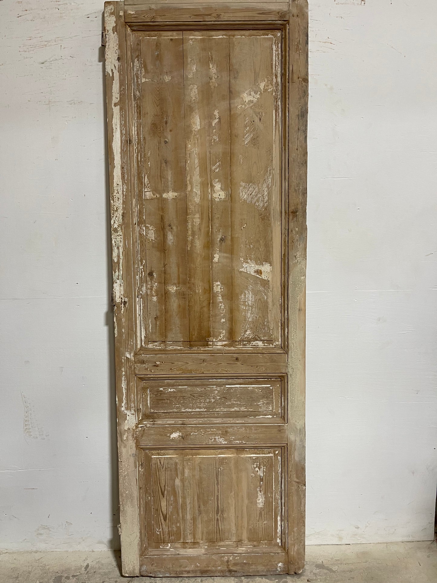 Antique French panel door (93.5x31.5) K807