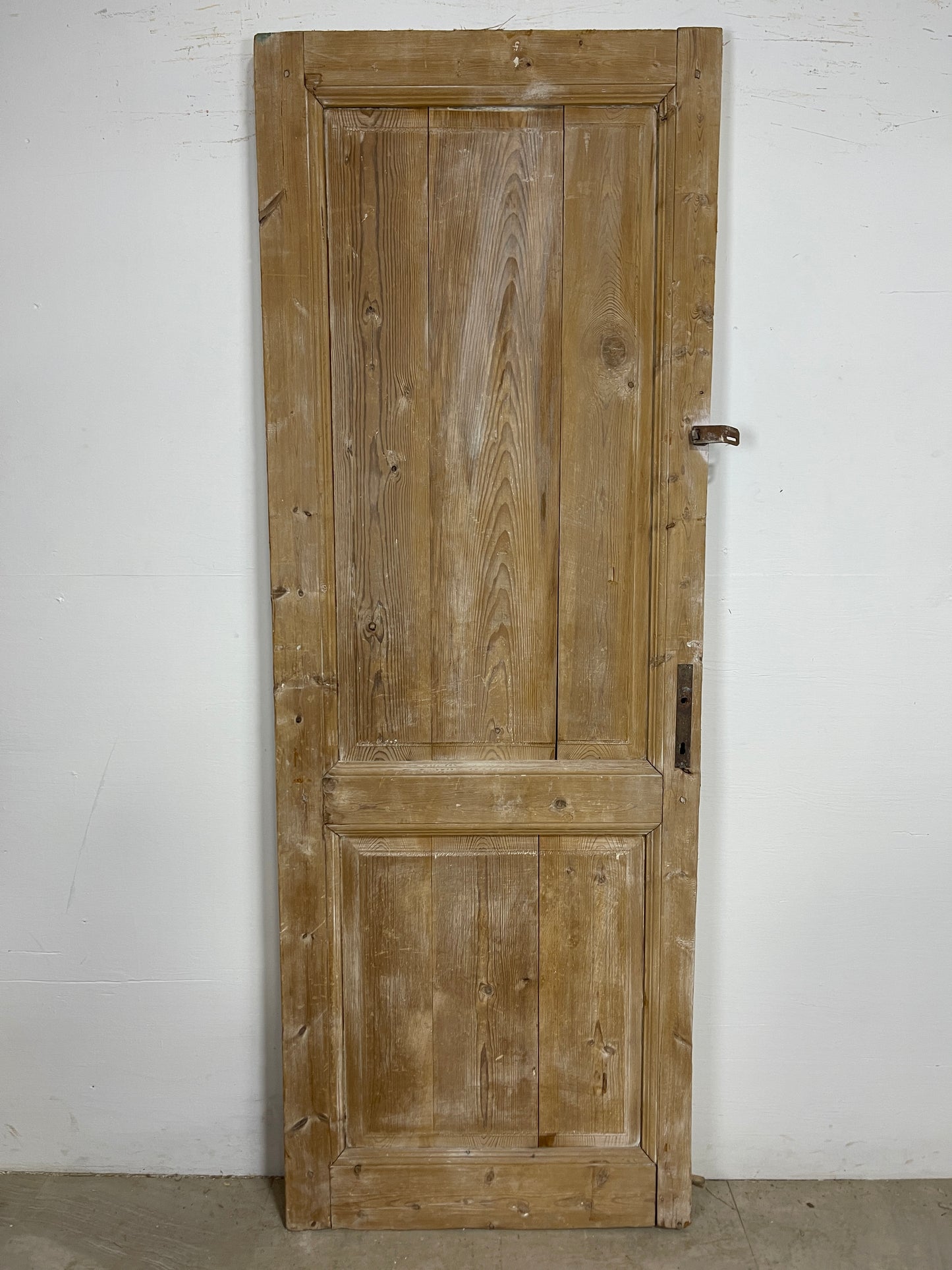 Antique French Panel Door (82.75x30) Single wood O233