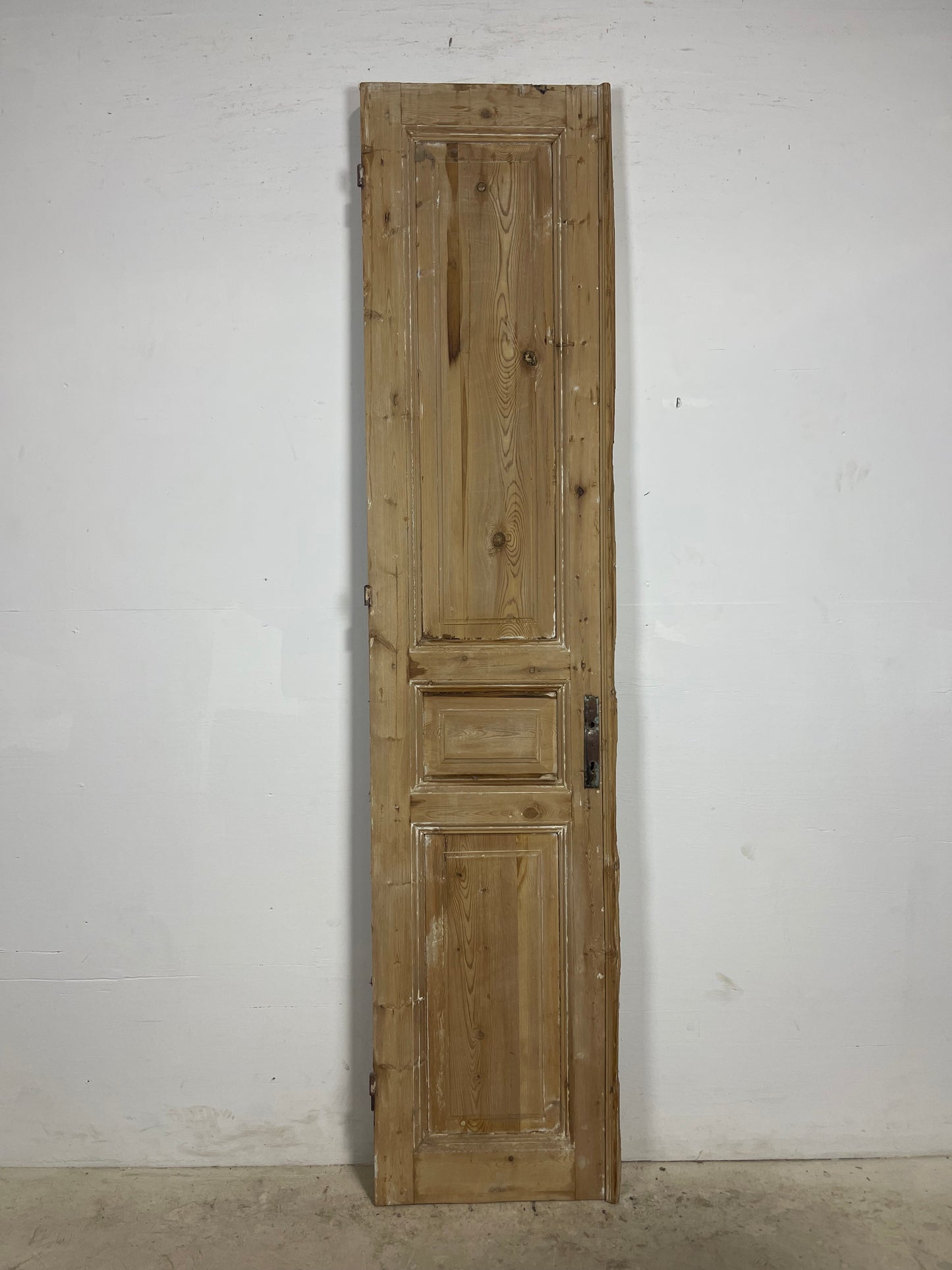 Antique French panel door (89.25x30.20) L380