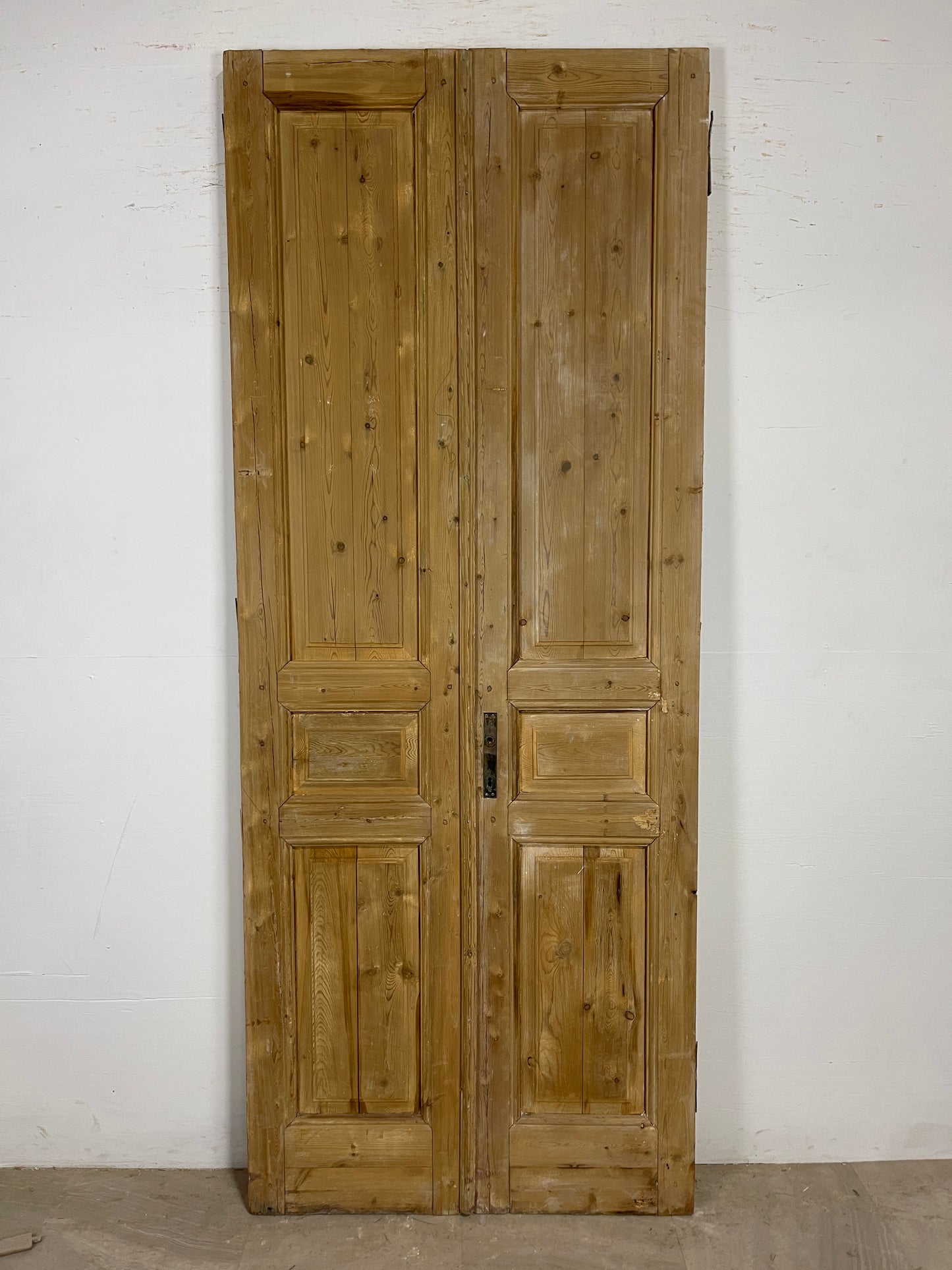 Antique French panel Doors ( 96x 36) O132