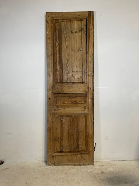 Antique French panel door (94.5x29.25) L235