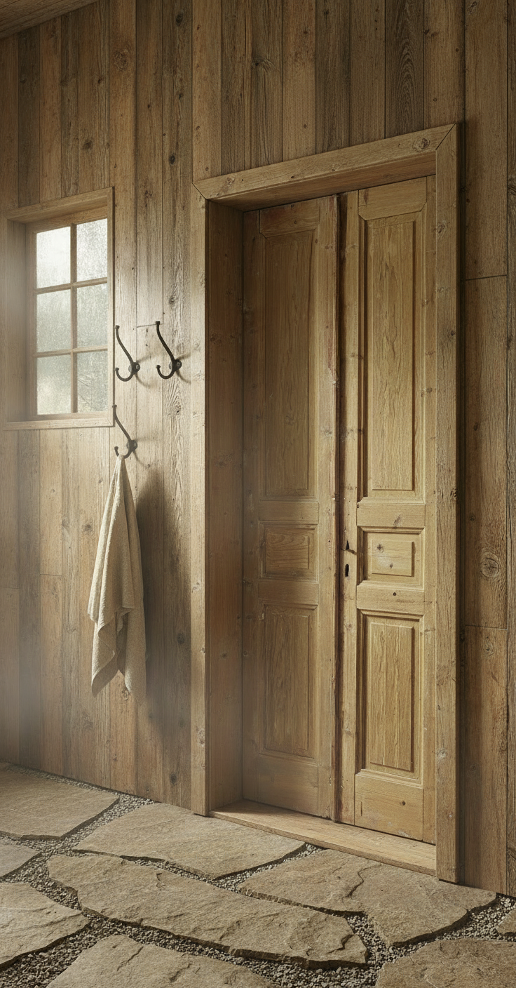 Antique French panel Doors (95.5x35.5) P185