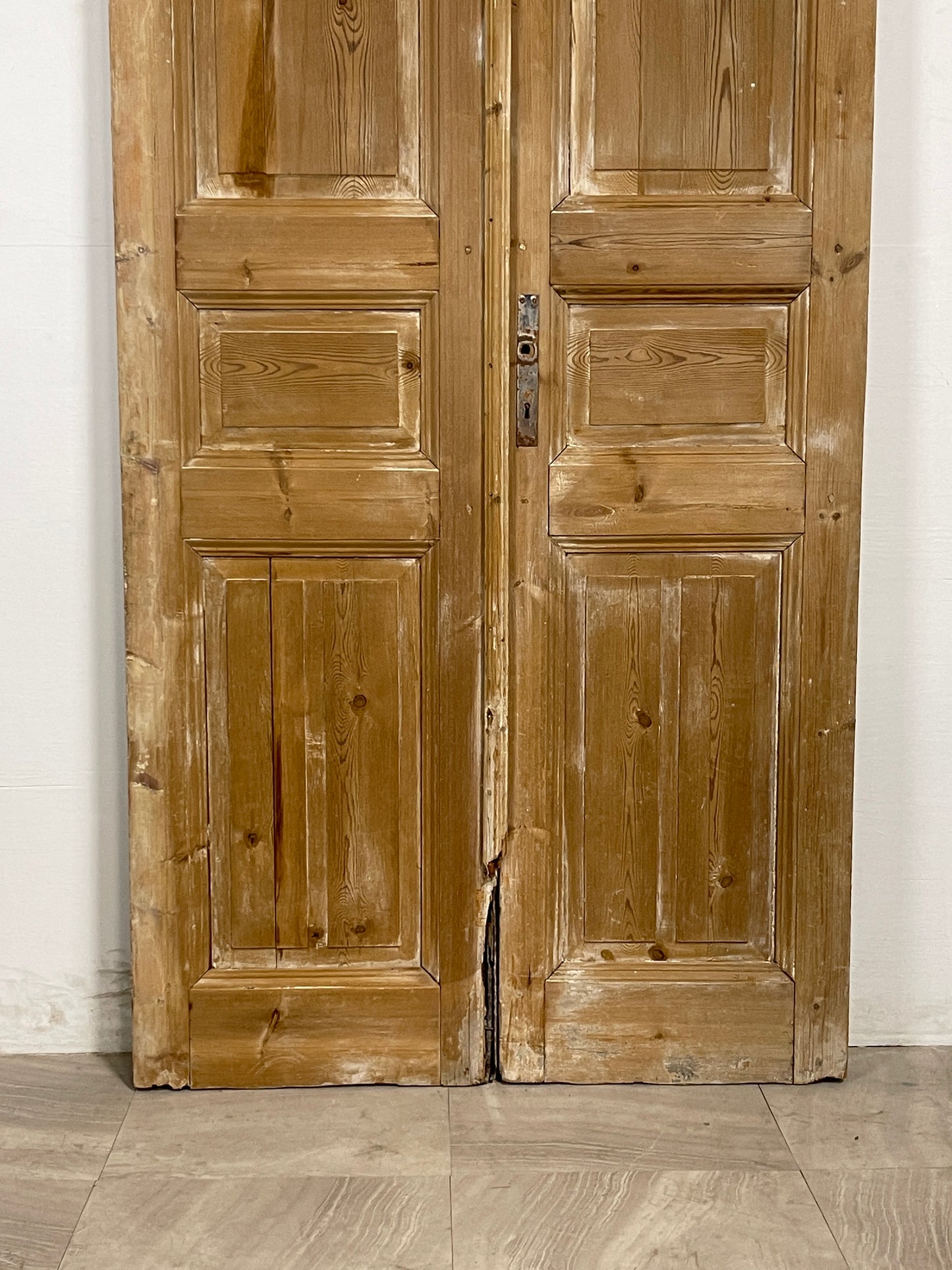 Antique French panel Doors (101 x 41.5) N087