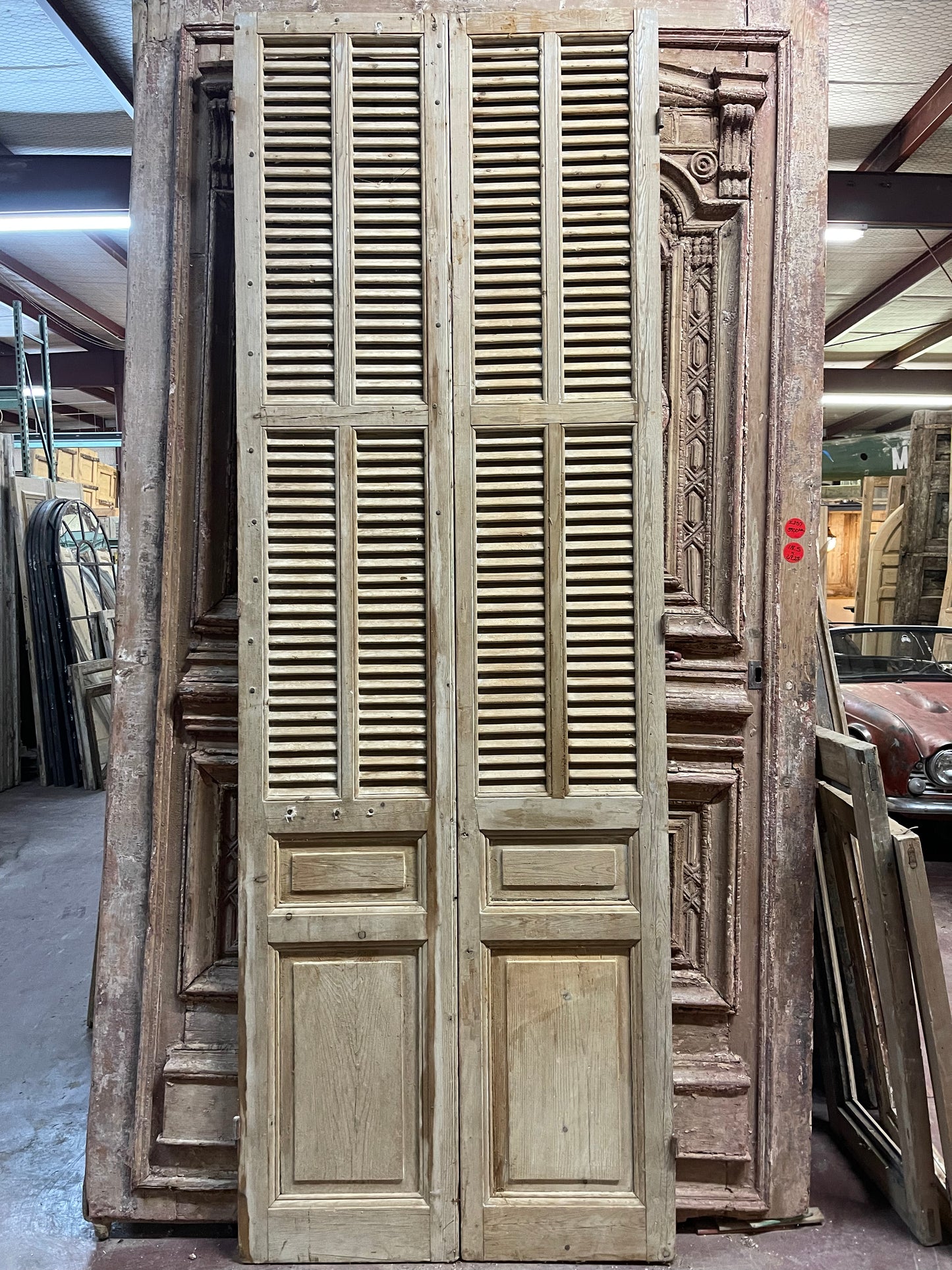 Antique French Shutters (116.25x40) J058