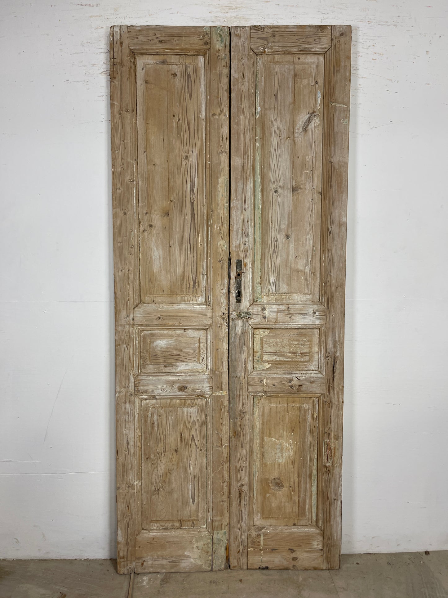 Antique French panel Doors (93x39.5) O217
