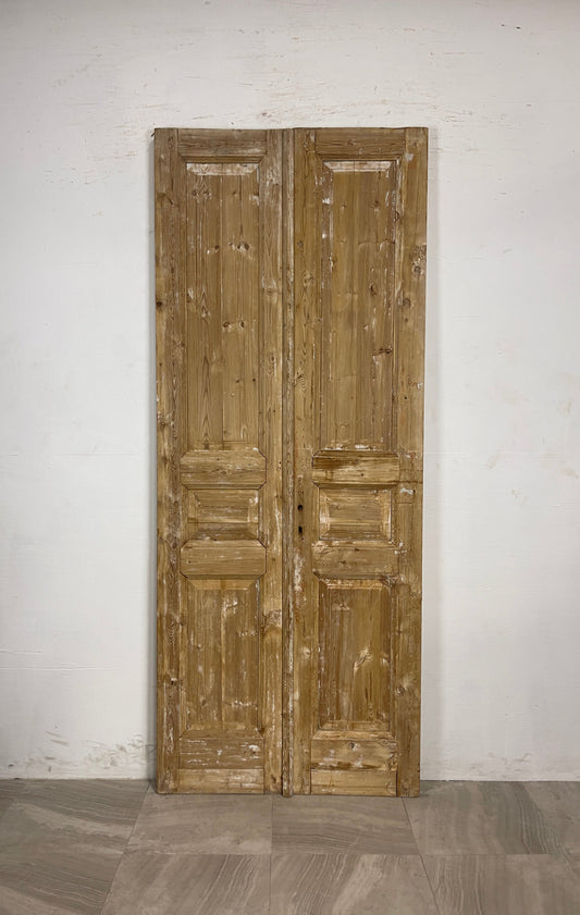 Antique French panel Doors (92 x 37) N061