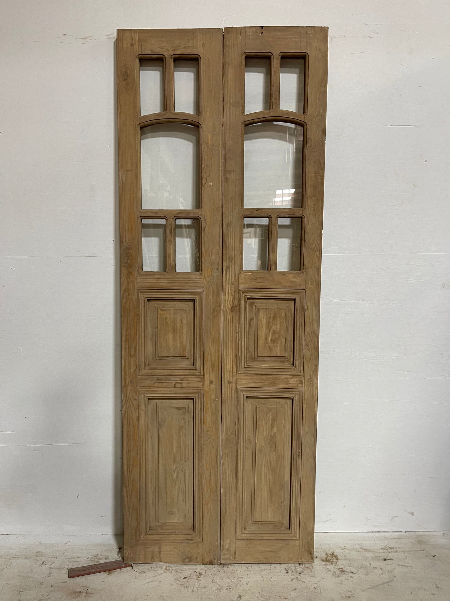 French Panel door with Glass (80x30) J301