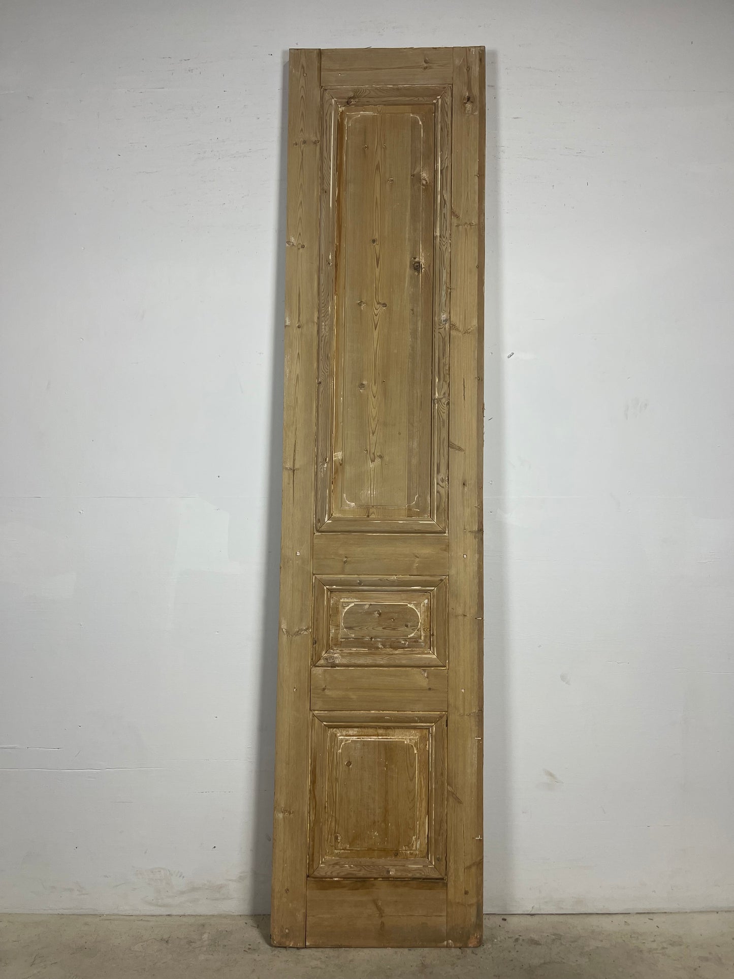 Antique French panel door (99.5x22.5) L378