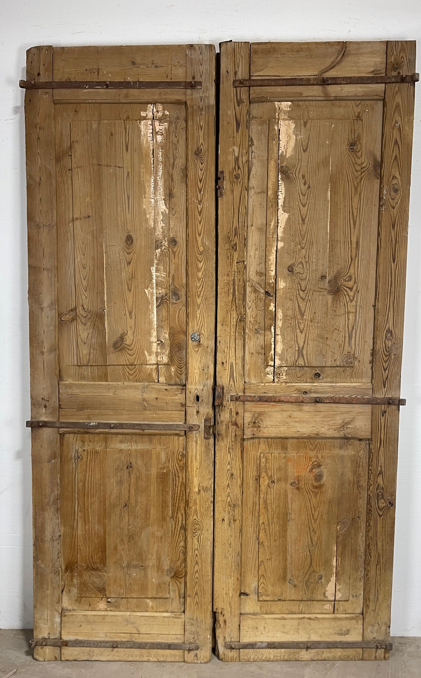 Antique French panel doors with Carvings (103 x 63) P34