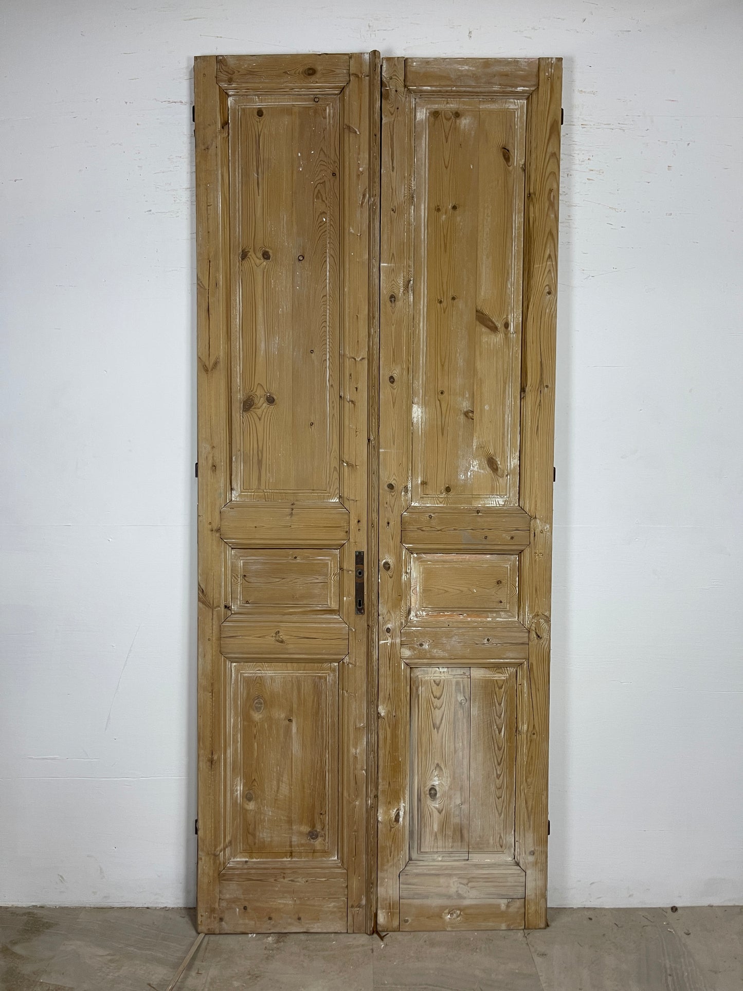 Antique French panel Doors (101.25x41.75) O210