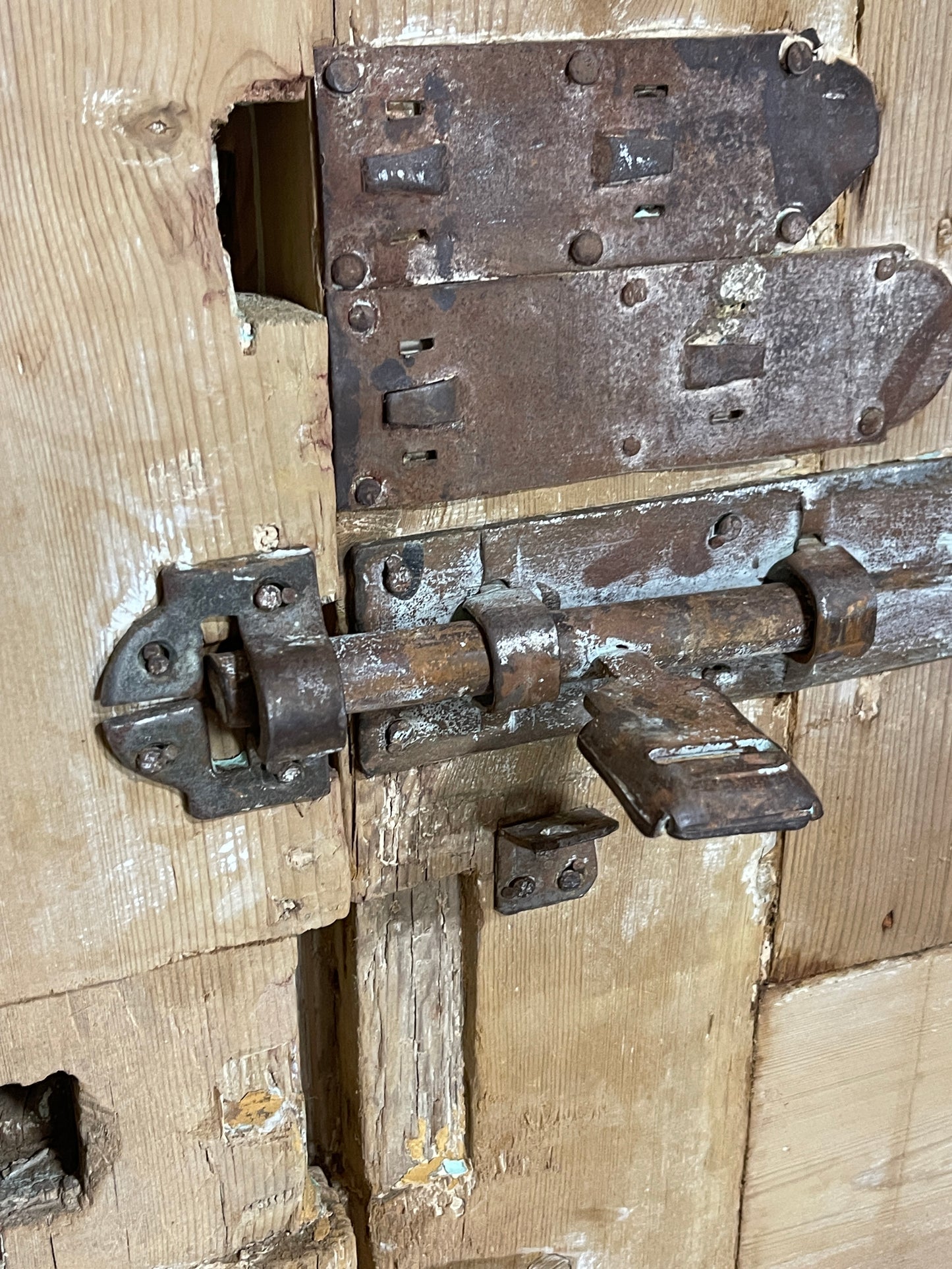 Antique French panel doors with Carvings (99 x 55) P 14
