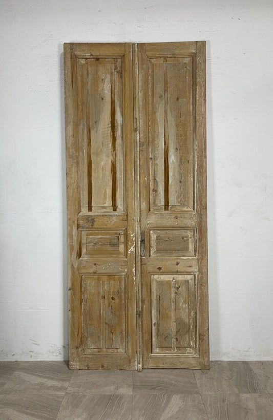 Antique French panel Doors (99 x 43) N058