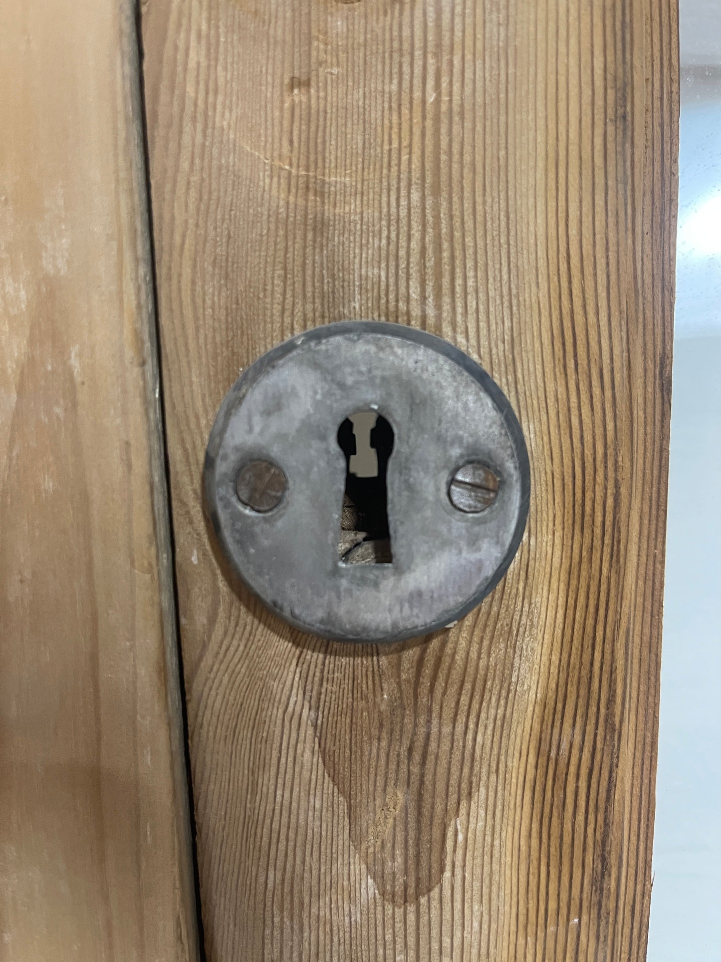 Antique French panel doors with Glass (84.5 X 82.5) O110