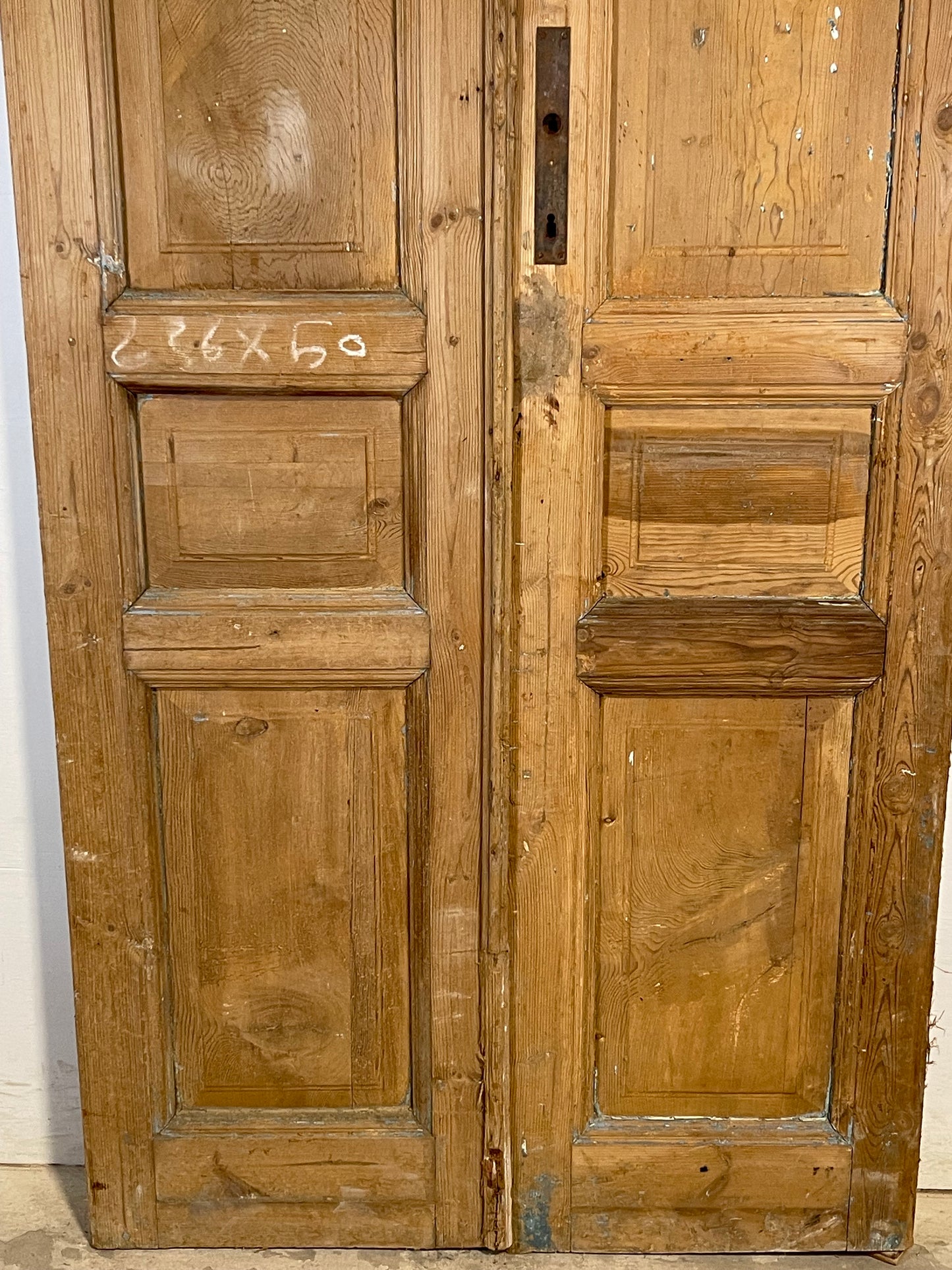 Antique French panel Doors (92.75x39) K742