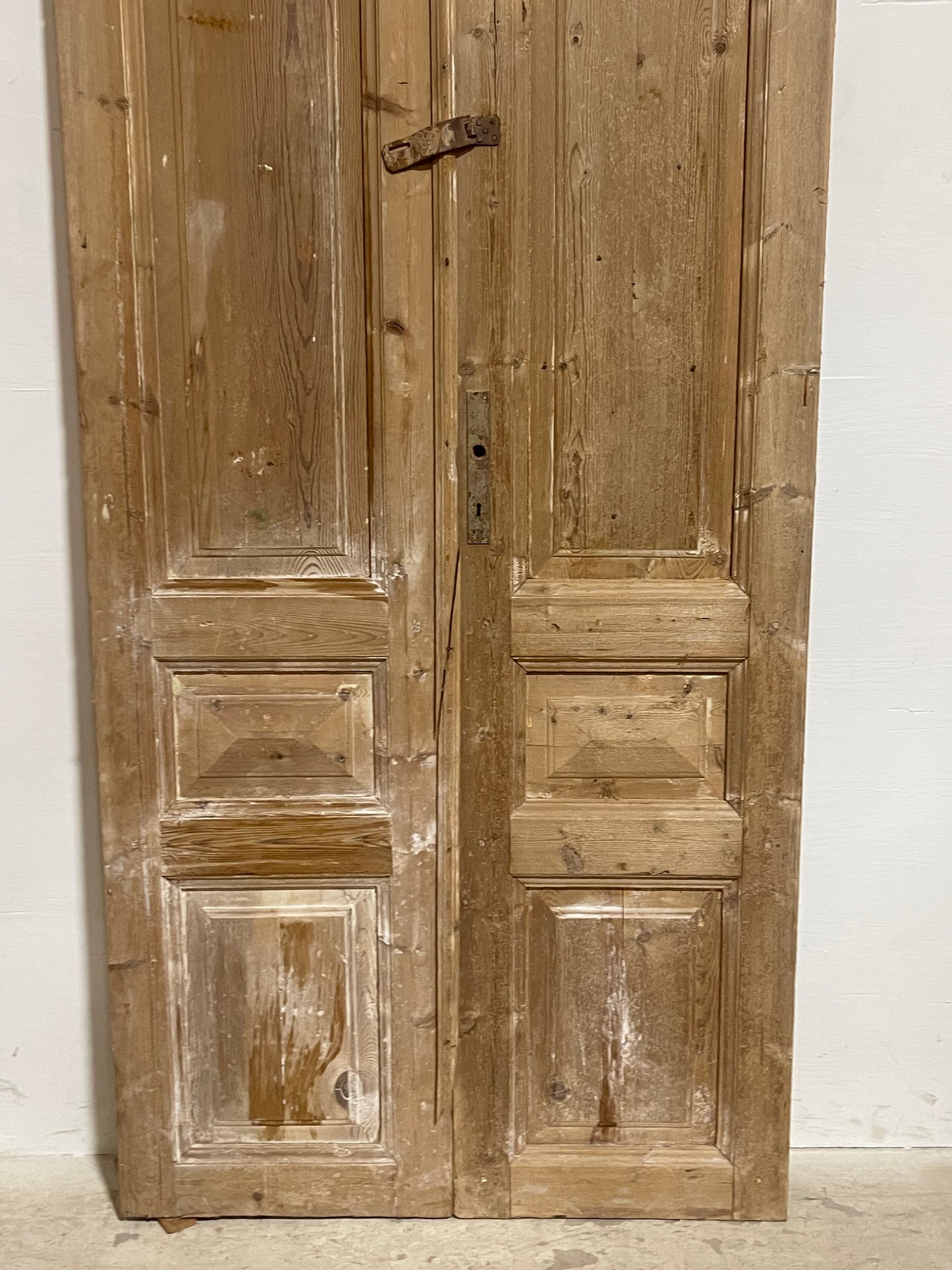 Antique French Panel Doors (94.25x39.25) J605