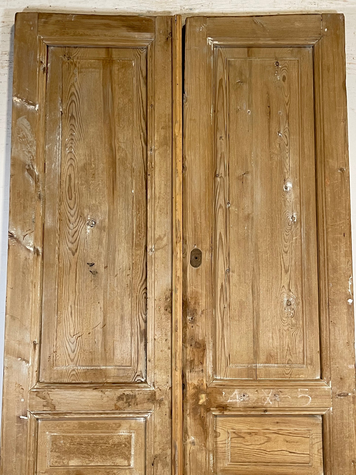 Antique French panel Doors (94.5x43.75) K710