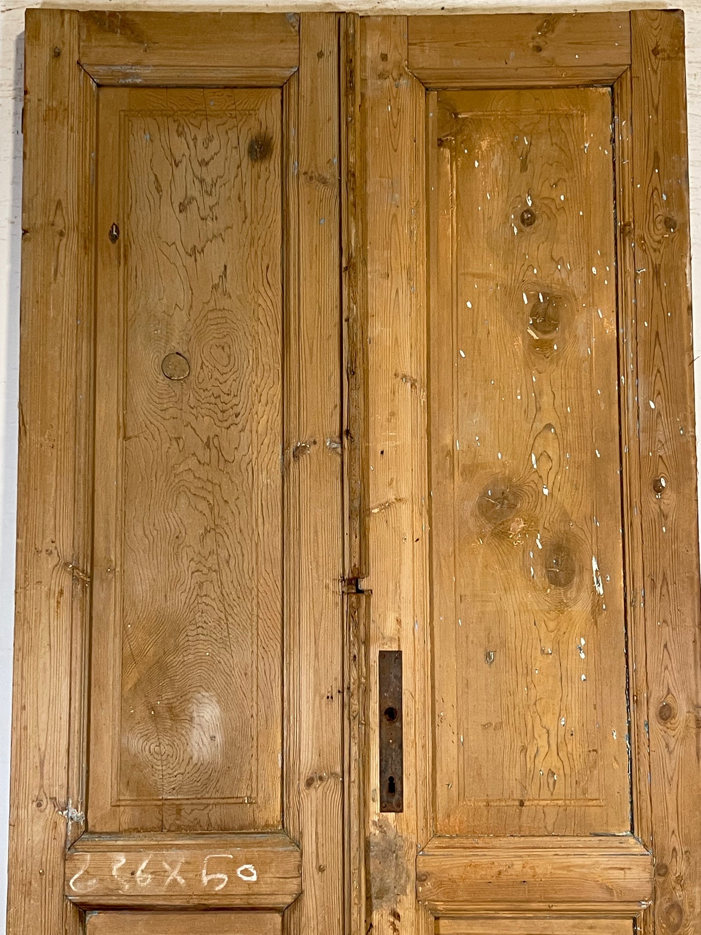 Antique French panel Doors (92.75x39) K742