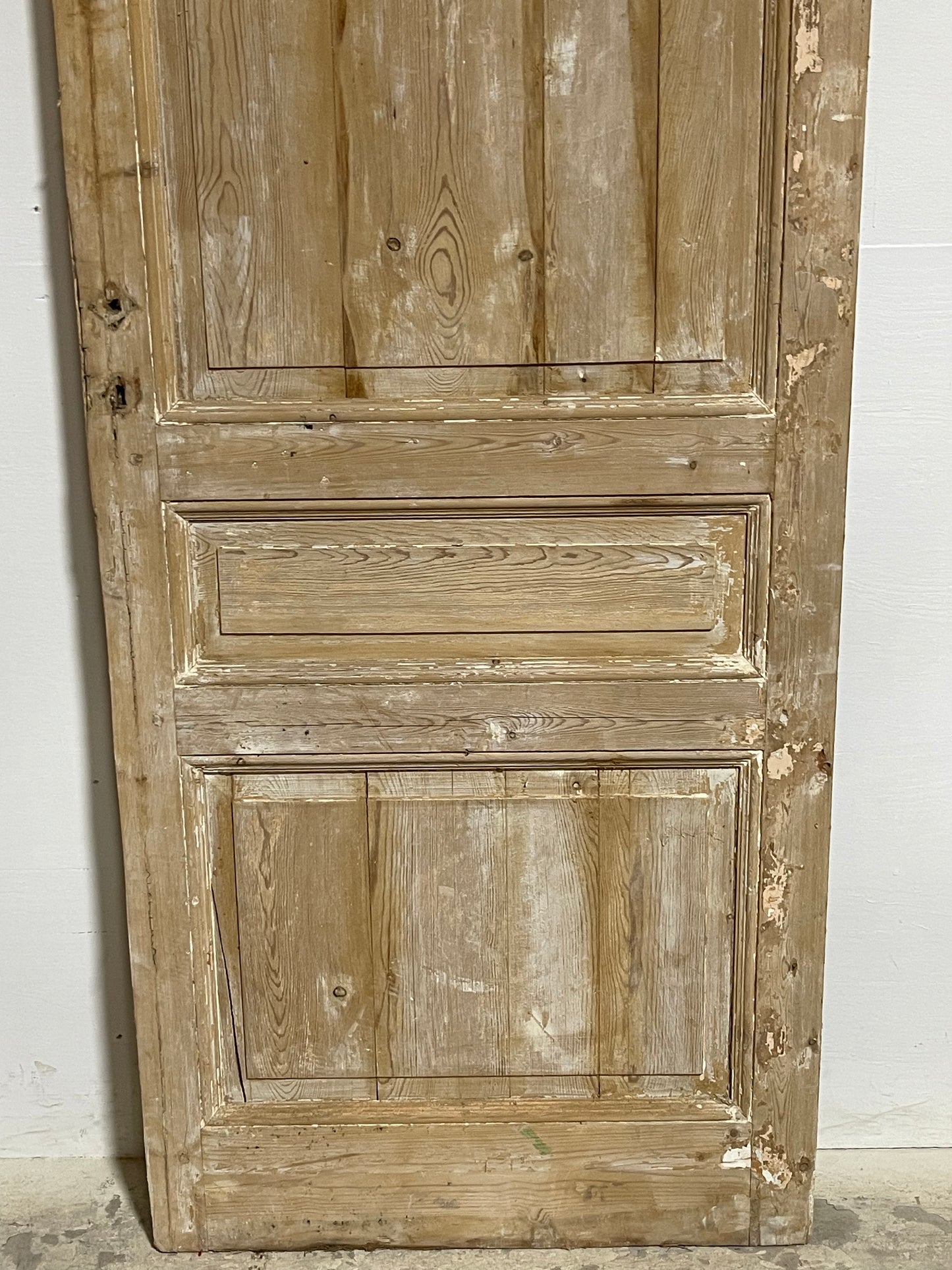 Antique French panel door (96.75x33.25) K805
