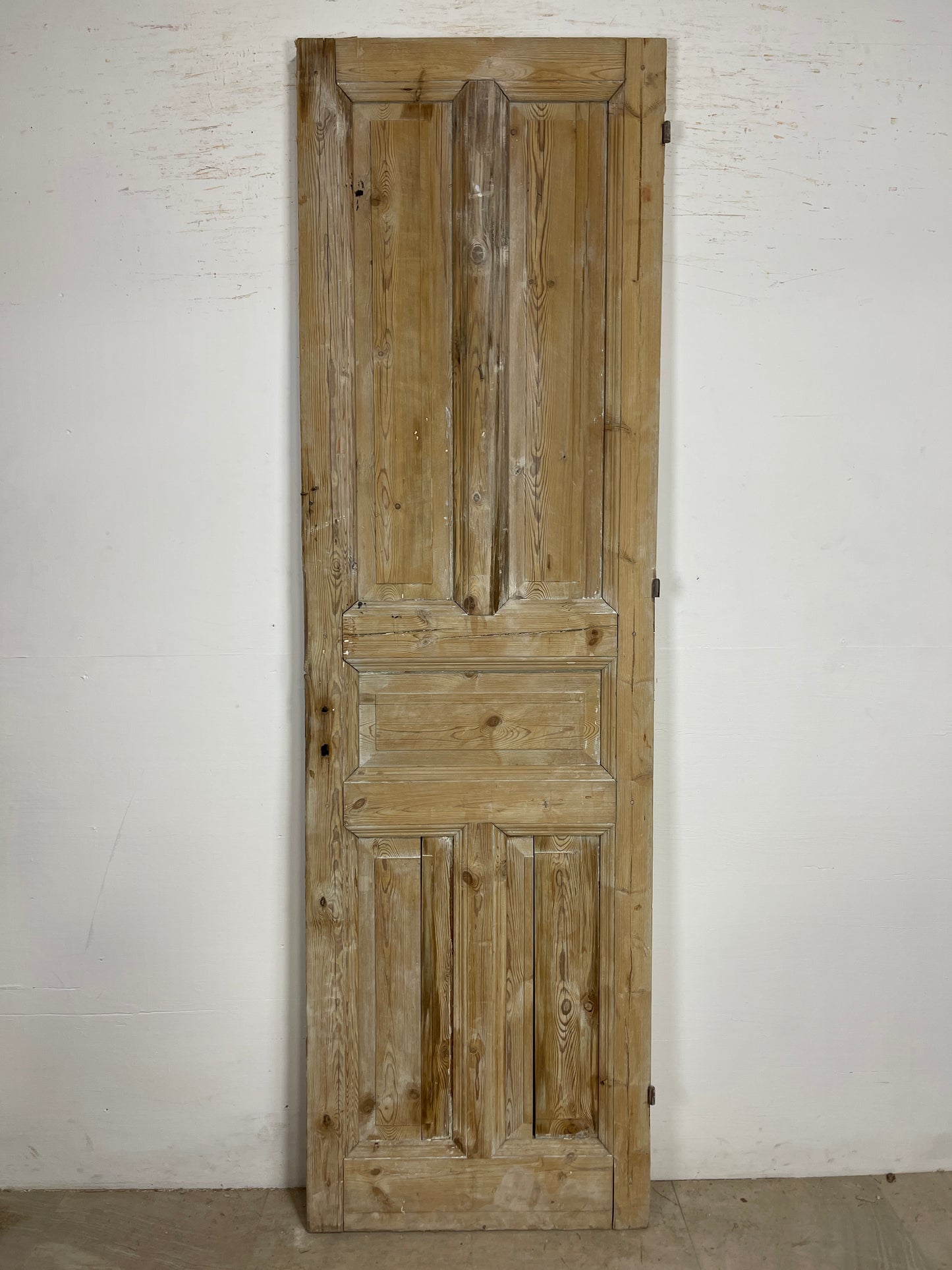 Antique French Panel Door (95.5 x 28.5) Single wood O227