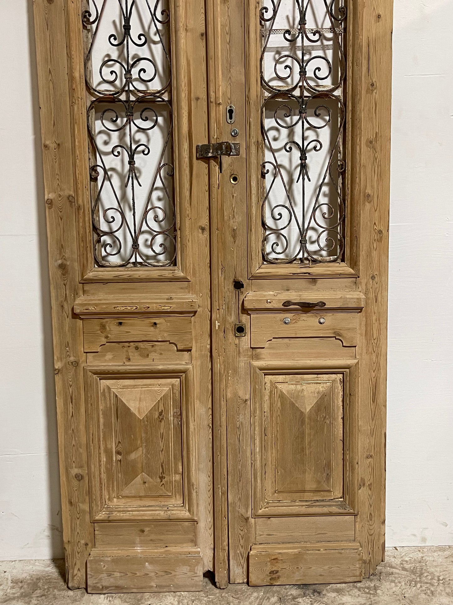 Antique French Panel Doors (92.25x44) J116